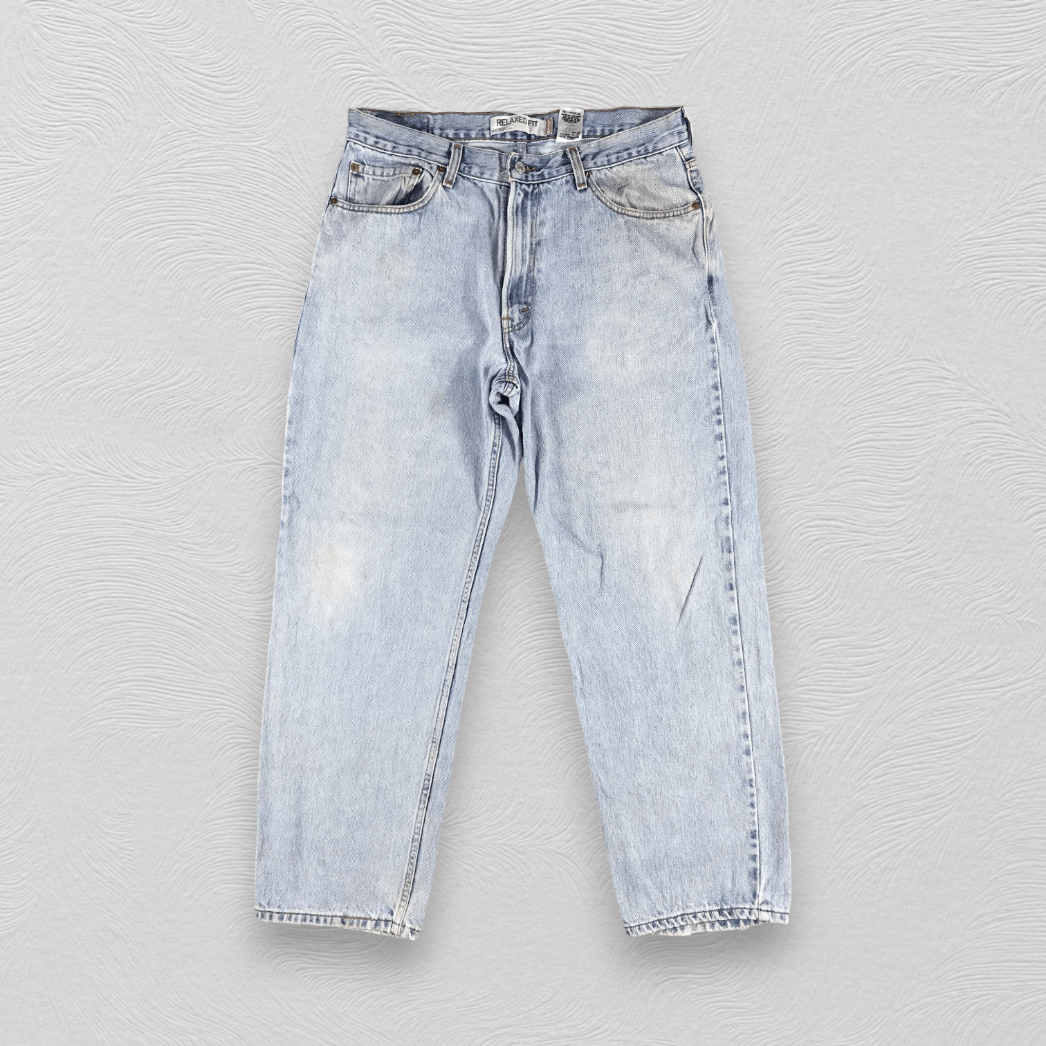 Levi's Vintage Levis 550 Jeans Medium Wash Denim KJ833 Size US 35 - 1 Thumbnail