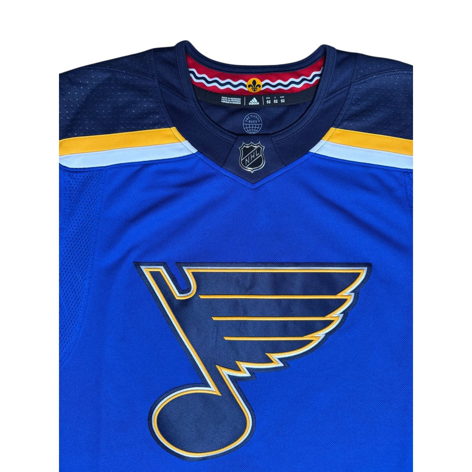 Adidas × NHL × Vintage Adidas St. Louis Blues NHL Hockey Jersey Size US L / EU 52-54 / 3 - 3 Thumbnail