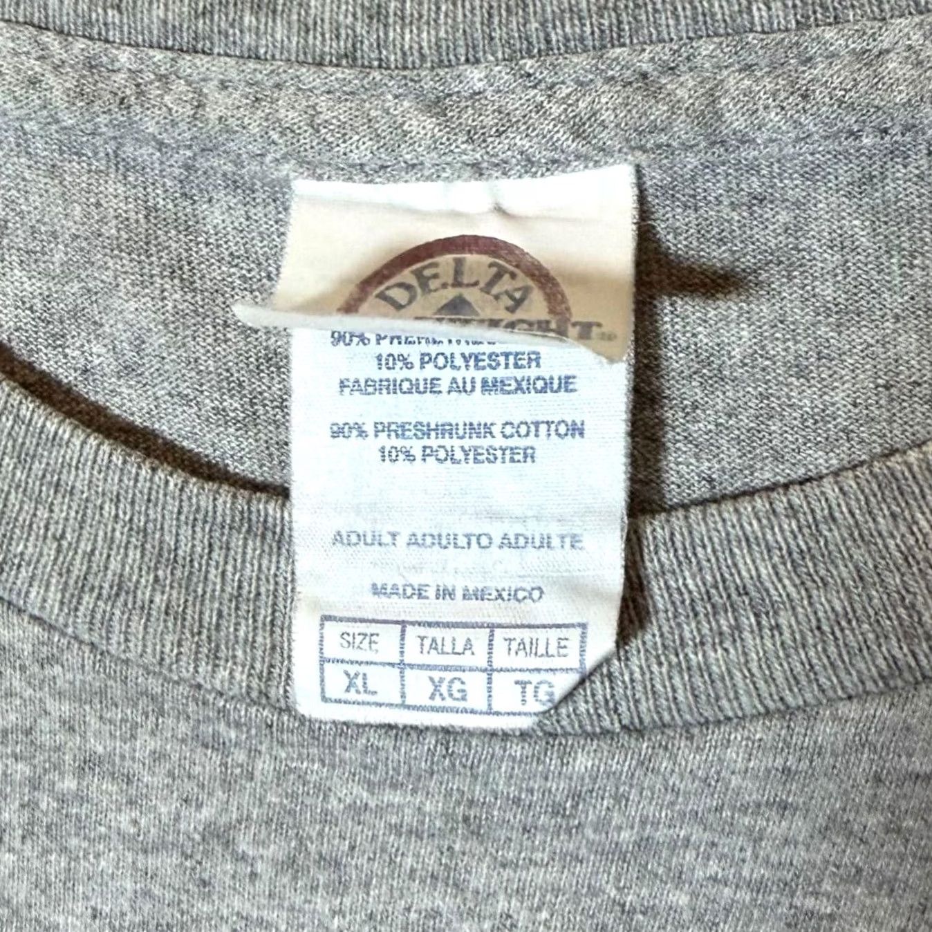 Delta Delta Grand Canyon National Park USA Tourist Spellout Graphic Grey T-Shirt XL Mens XXL? Size US XL / EU 56 / 4 - 3 Thumbnail