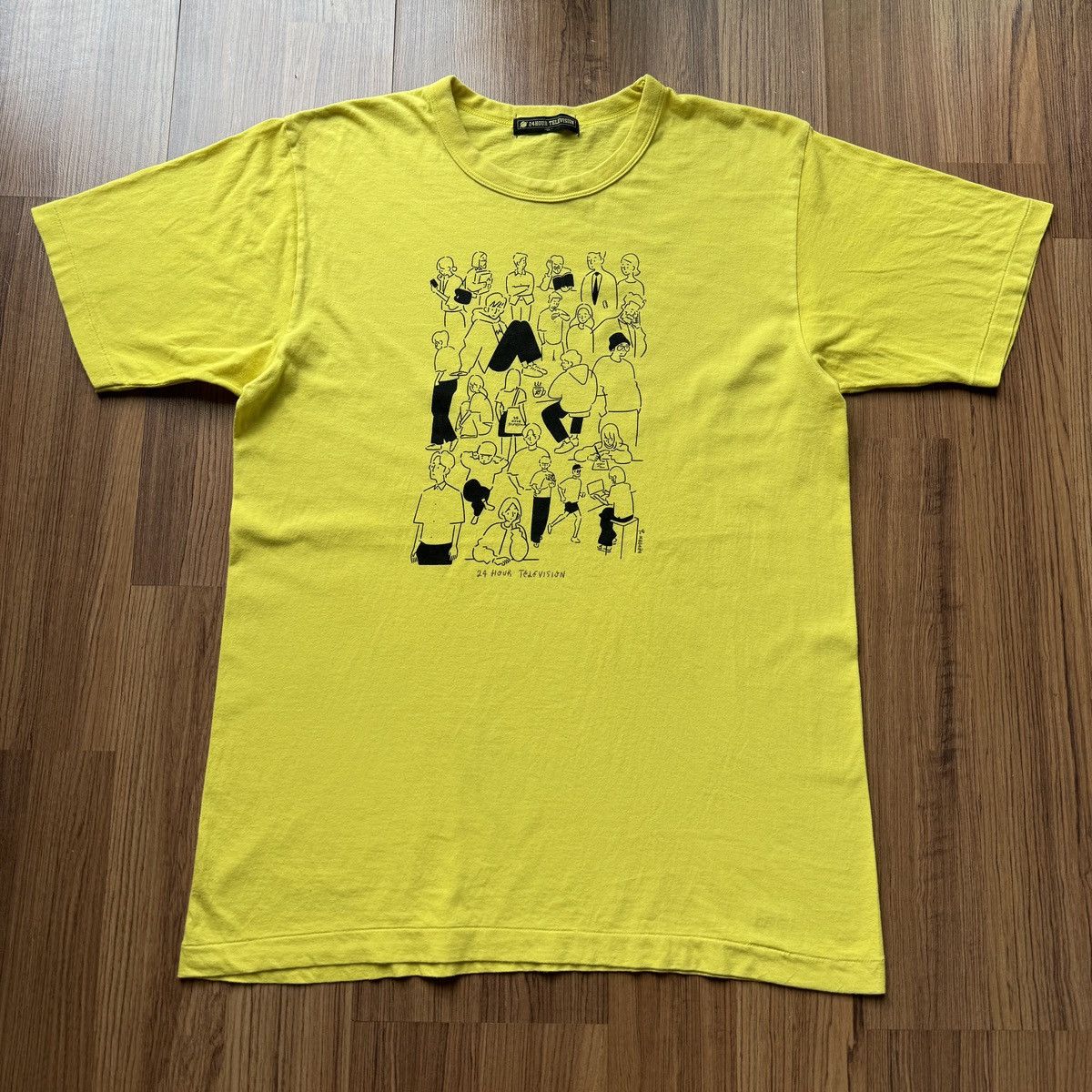 Japanese Brand Vintage 24 hour Television Yu Nagaba Artist art designer Size US L / EU 52-54 / 3 - 2 Thumbnail