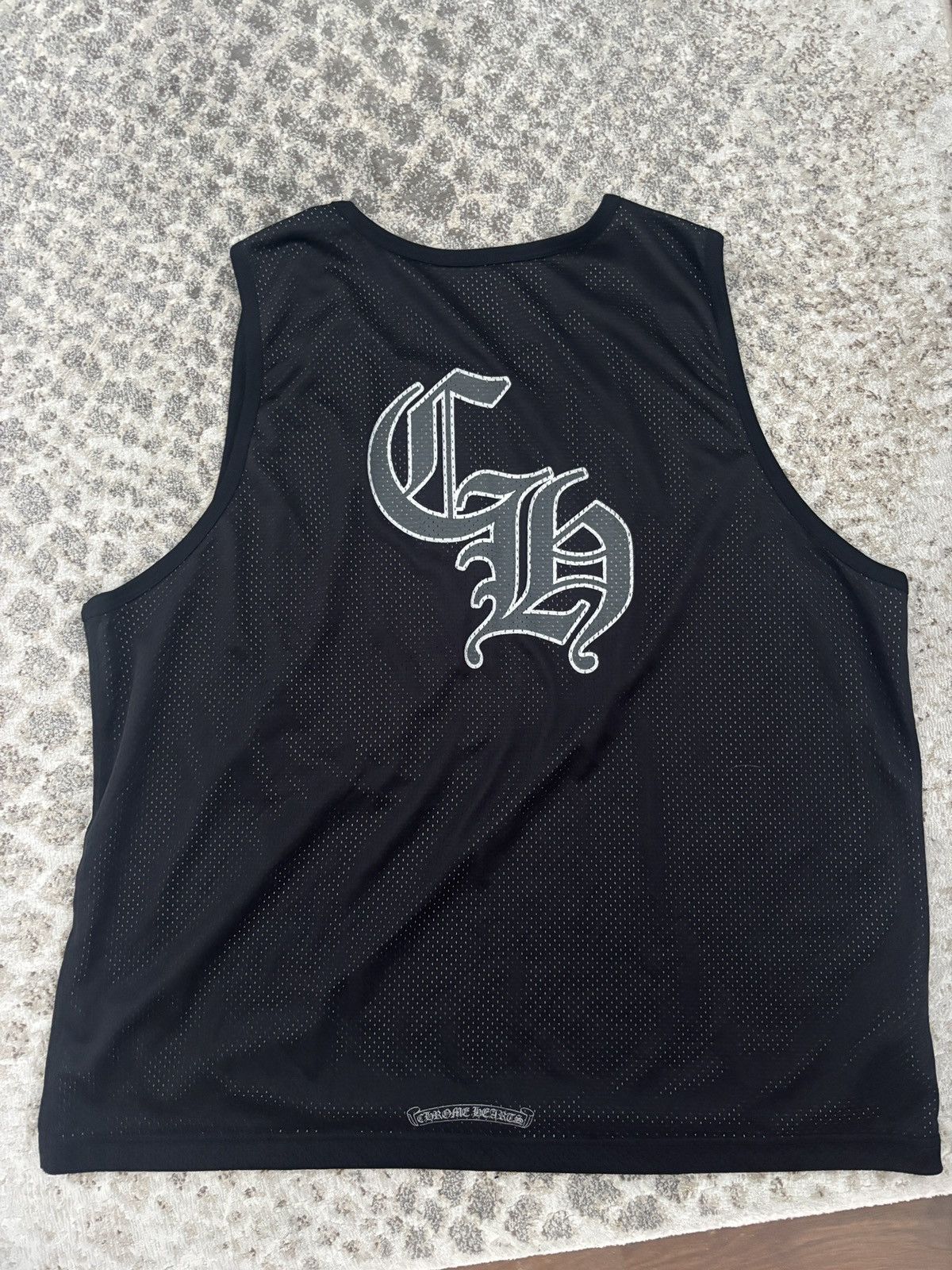 Chrome Hearts Black and grey reversible chrome heart jersey Size US XXL / EU 58 / 5 - 2 Thumbnail