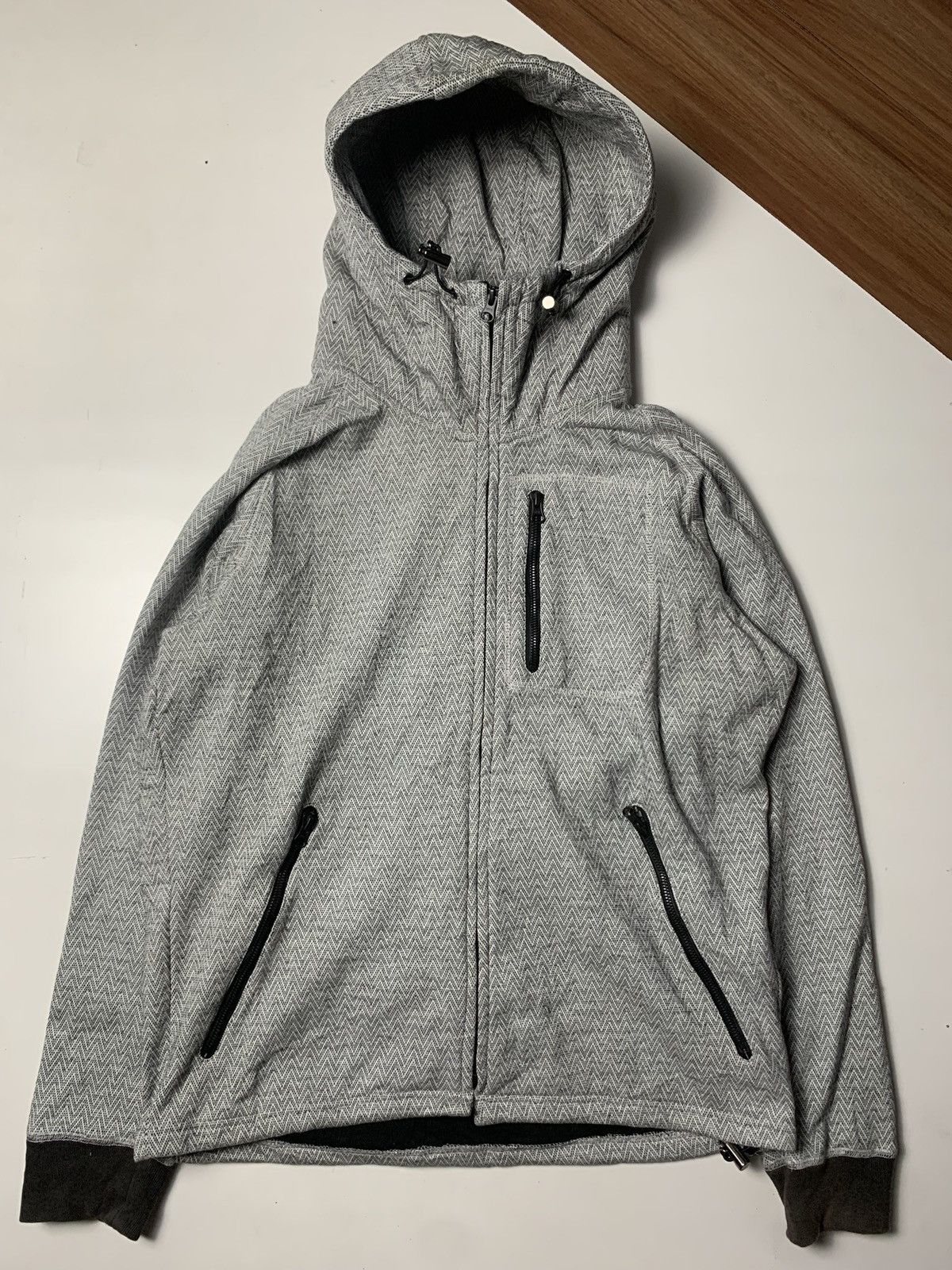 image of Japanase Brand Jacket Beams in White, Men's (Size Large)