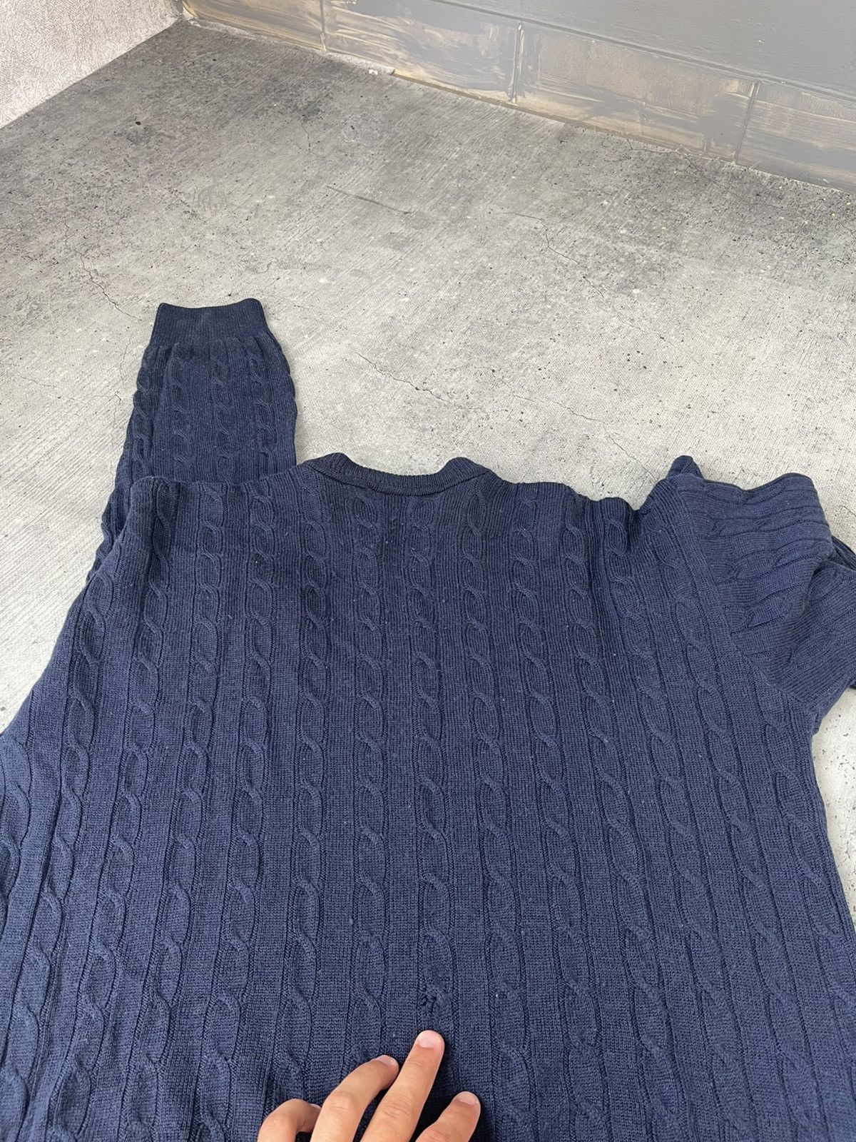 Lacoste Vintage 90s Lacoste Knite Wool Sweater Size US XL / EU 56 / 4 - 10 Thumbnail