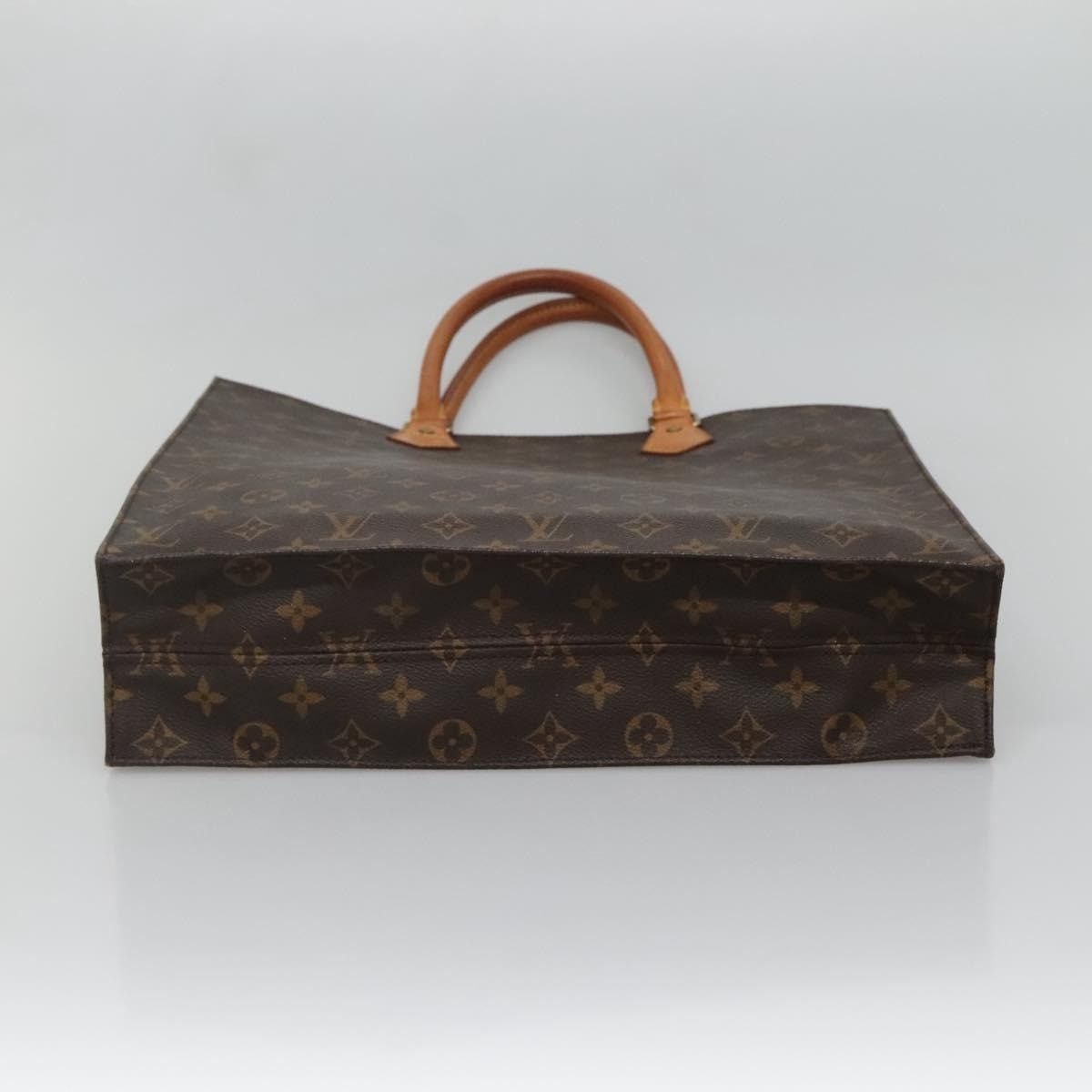 Louis Vuitton LOUIS VUITTON Monogram Sac Plat Hand Bag M51140 Size ONE SIZE - 5 Thumbnail