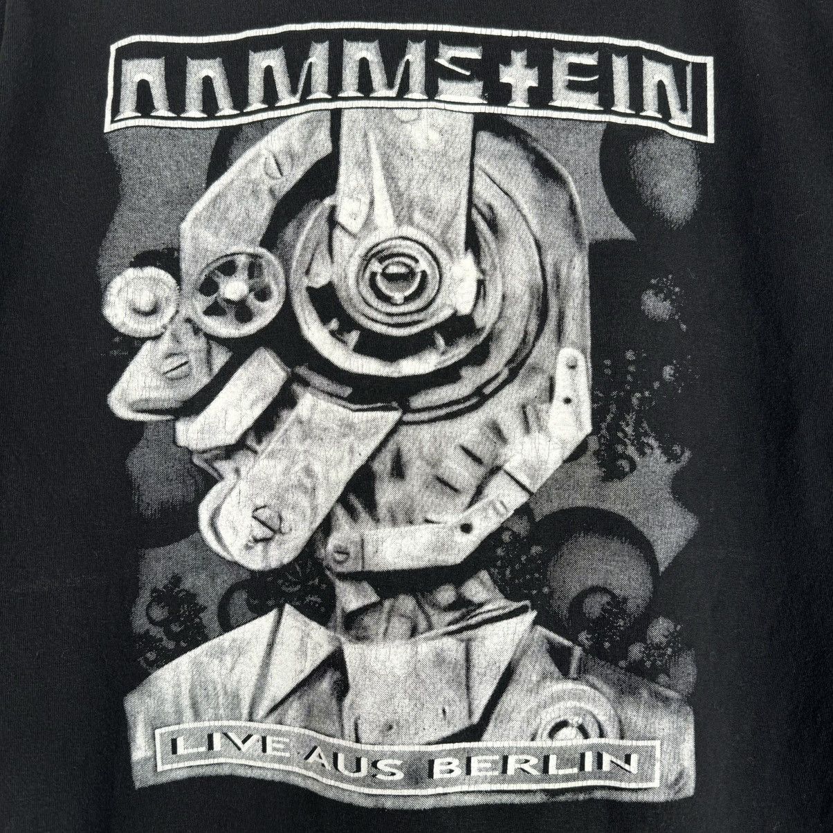 Band Tees Vintage 90s Rammstein Sehnsucht Live Aus Berlin Band T Shirt Size US XL / EU 56 / 4 - 5 Thumbnail