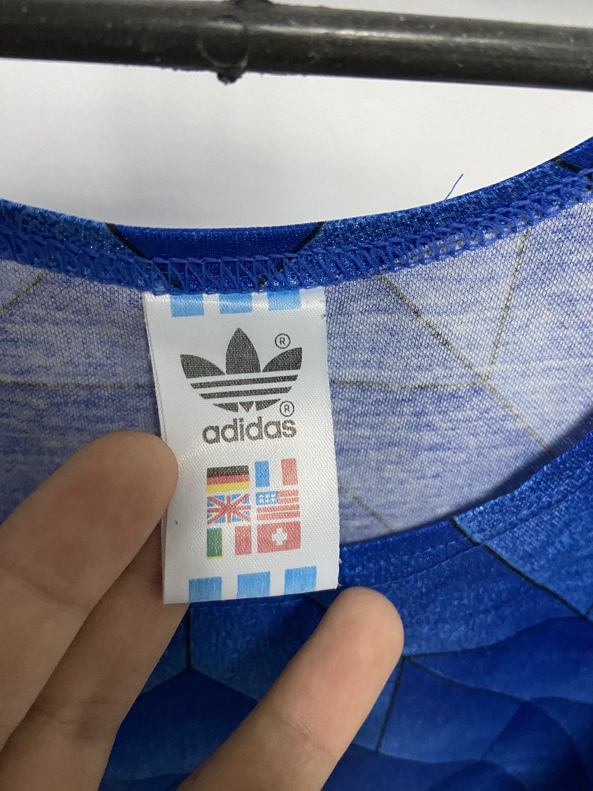 Adidas × Vintage Adidas Originals Vintage logo tank top west Germany stripe Size US M / EU 48-50 / 2 - 4 Thumbnail