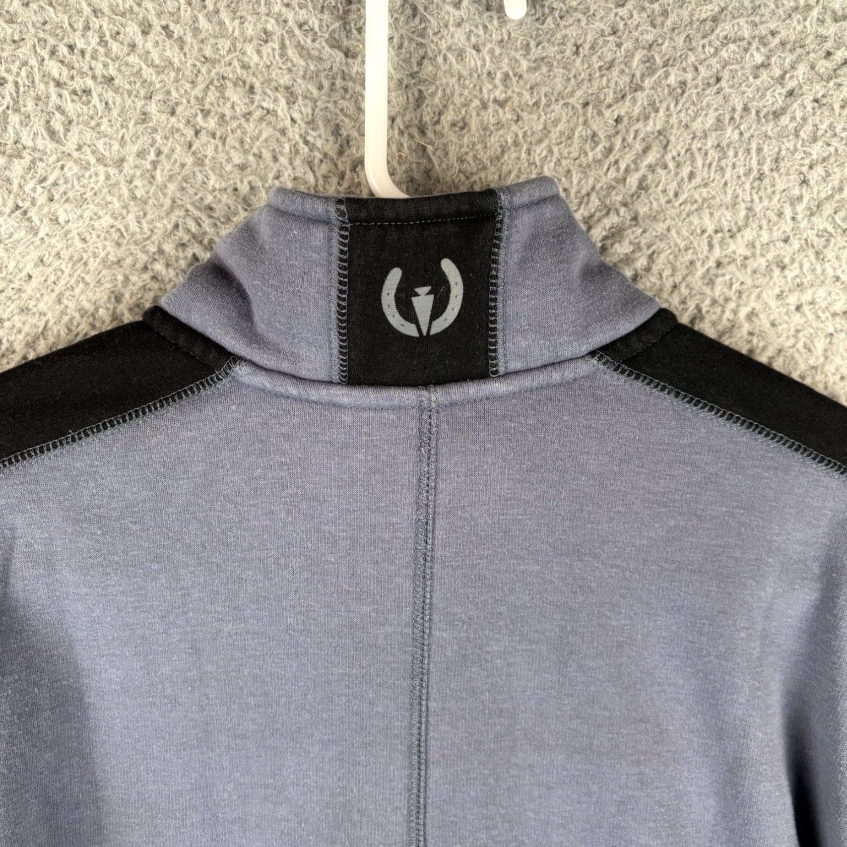 Vintage Kerrits Riding Shirt Women Small Blue Gray 1/4 Zip Mock Neck Pullover Equestrian Size S / US 4 / IT 40 - 7 Thumbnail