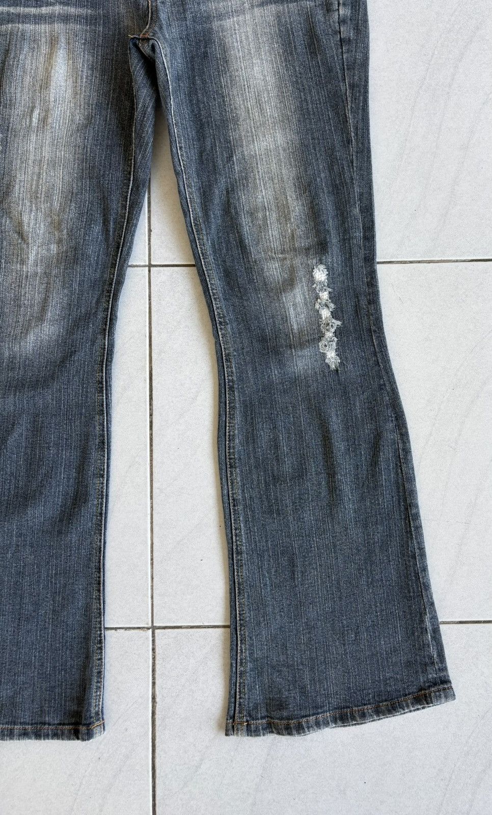 Japanese Brand Japanese Browdwin Johnpionir Flared Jeans Streetwear Denim Size US 32 / EU 48 - 8 Thumbnail