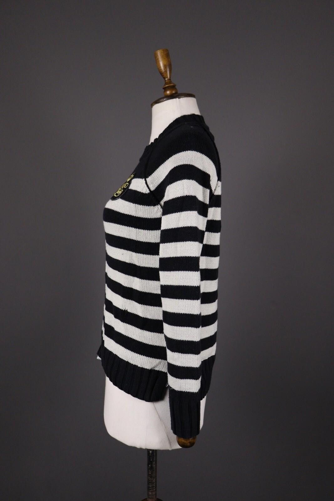 Designer Lauren Ralph Lauren Multicolor Stripe Knit Sweater Size S Size S / US 4 / IT 40 - 6 Thumbnail