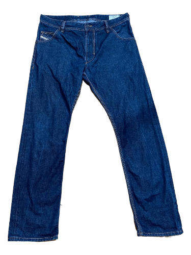 Diesel Diesel Krooley Regular Slim-Carrot Denim Jeans Size 34 Size US 34 / EU 50 - 1 Thumbnail