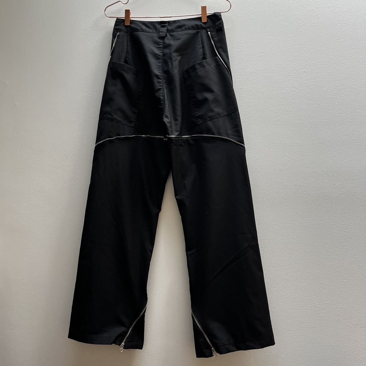 Other Futuristic Wide Leg Zipper Pants (unisex) Size US 28 / EU 44 - 6 Thumbnail