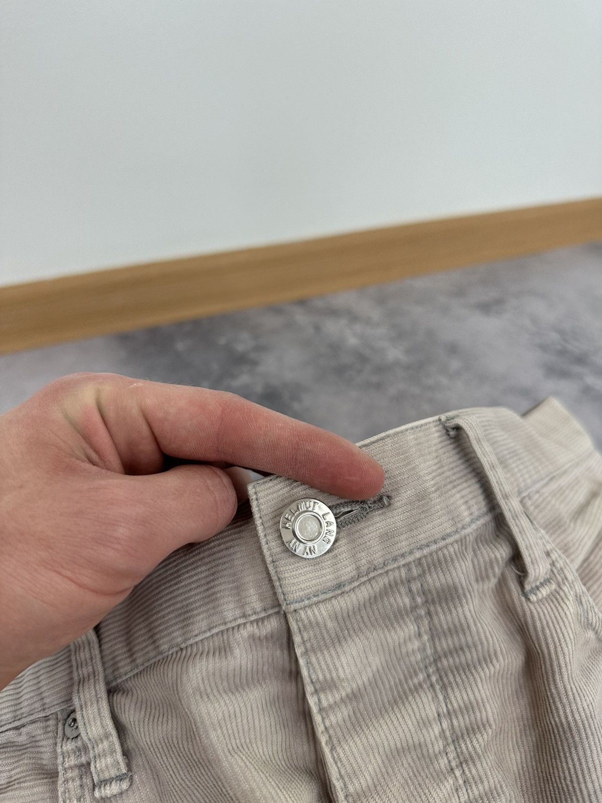 Helmut Lang Vintage Helmut Lang 2000's Archival Designer Corduroy Pants Size US 36 / EU 52 - 16 Thumbnail