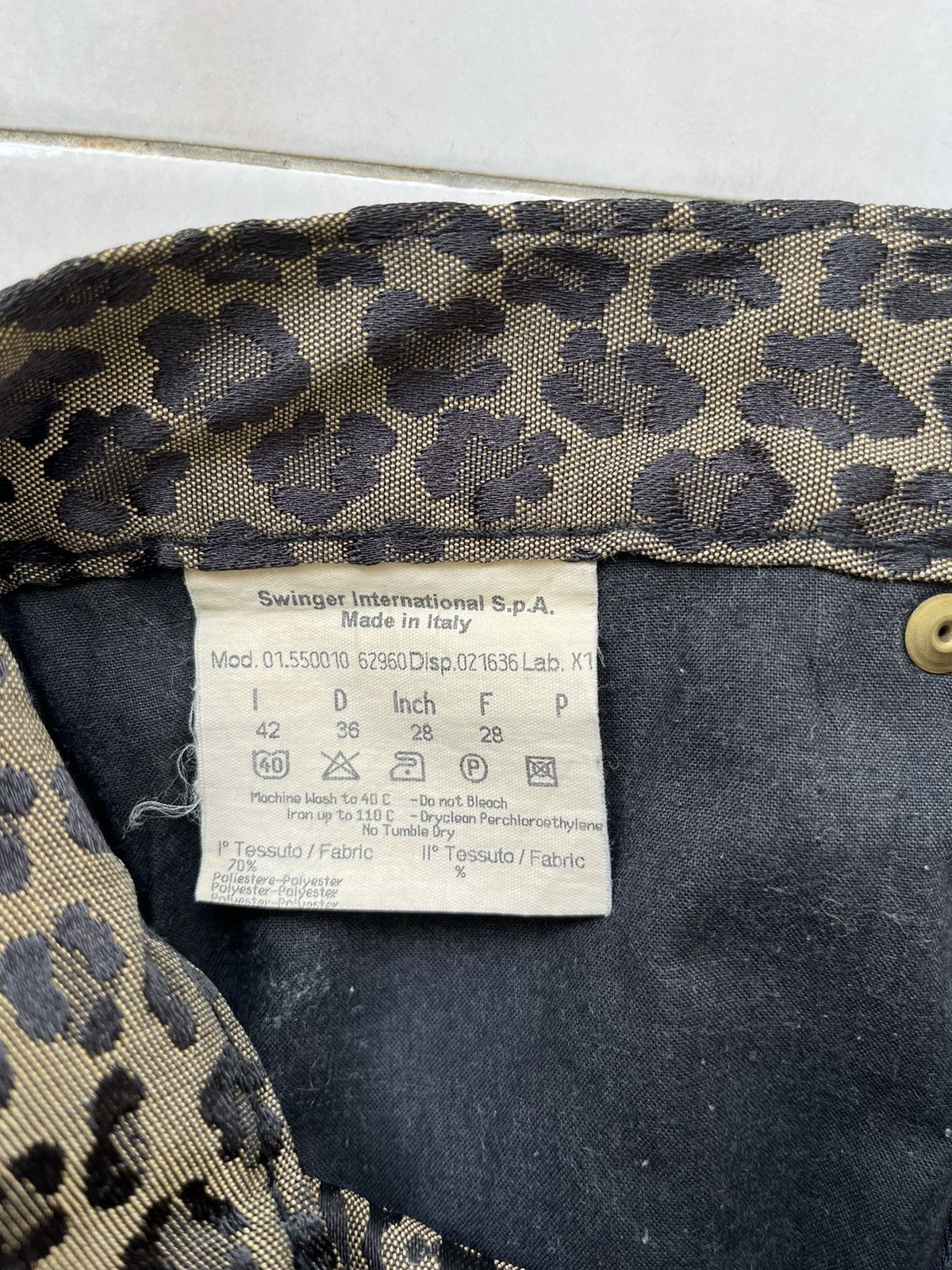 Fendi Vintage Fendi Leopard Pants Size 27" / US 4 / IT 40 - 6 Thumbnail