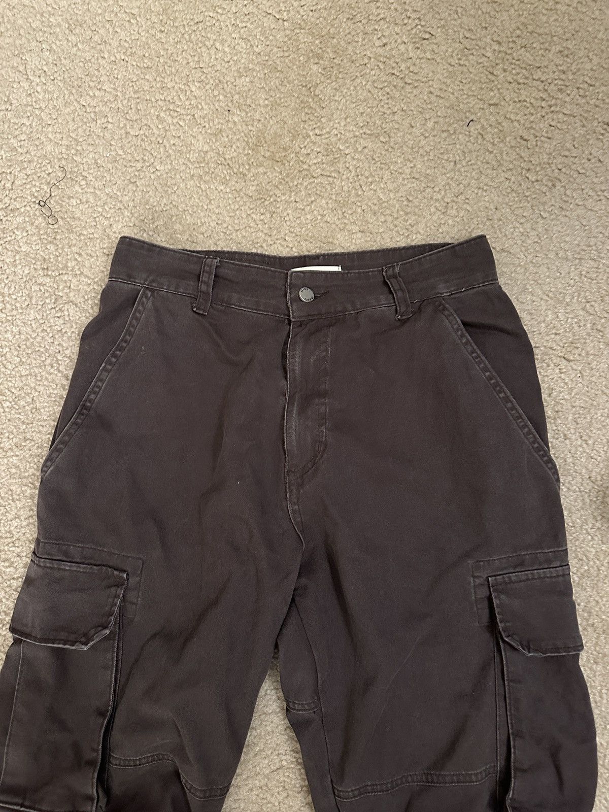 Mintcrew Wide leg utility cargo pants trousers brown size 30 Size US 30 / EU 46 - 9 Thumbnail
