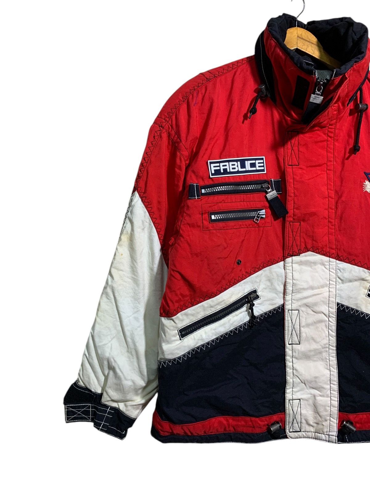 Other 🔥VTG JAPAN FABLICE SKI JACKETS MULTICOLOUR Size US L / EU 52-54 / 3 - 2 Thumbnail