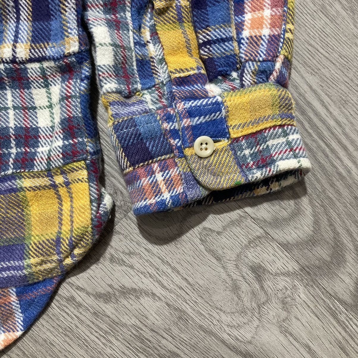 Sugar Cane 2000s Ships Patchwork Madrass Heavy Weight Button Up Shirt Size US S / EU 44-46 / 1 - 12 Thumbnail