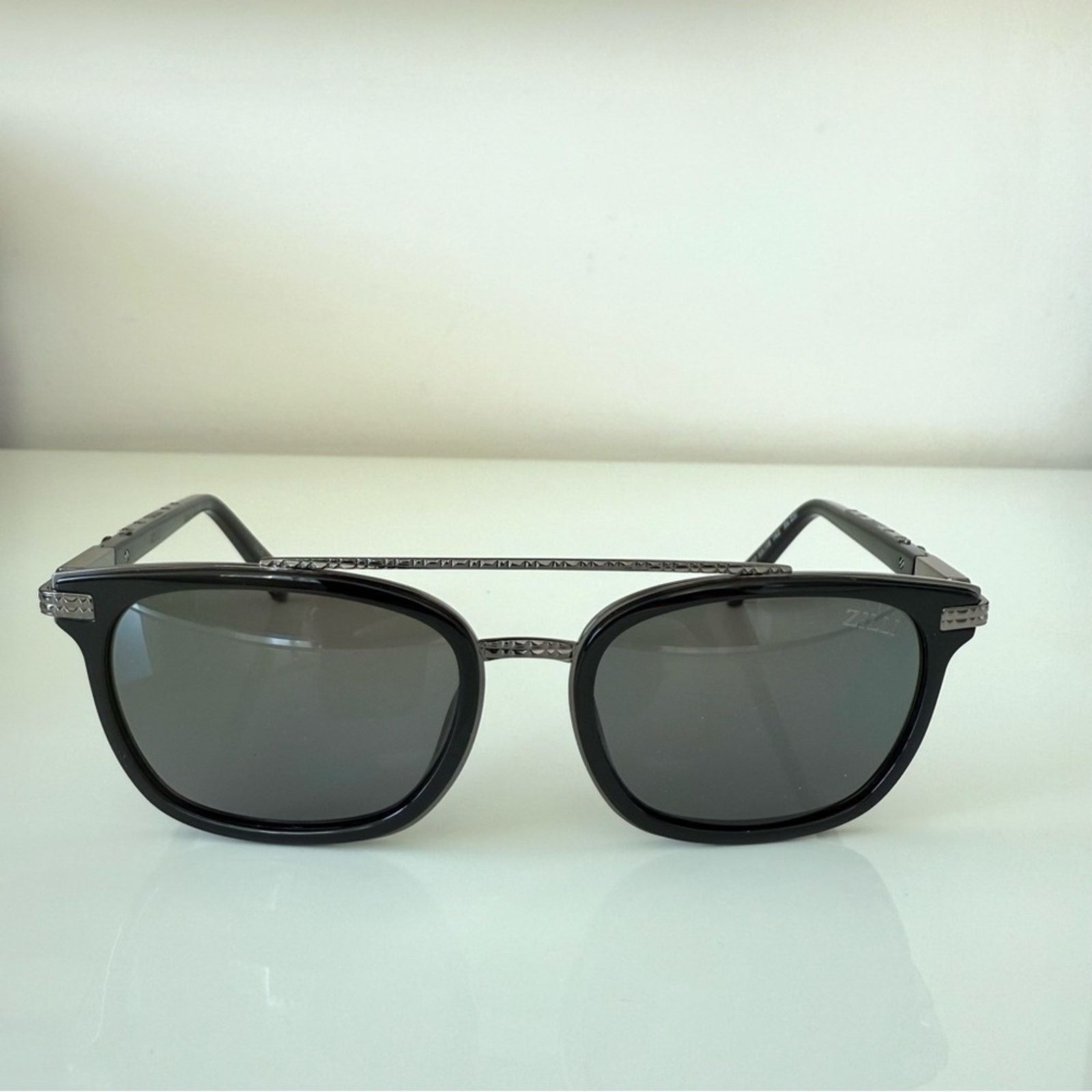 Zilli NEW!!! Zilli men sunglasses ZI 65014 C02 Authentic 920$ Size ONE SIZE - 2 Thumbnail