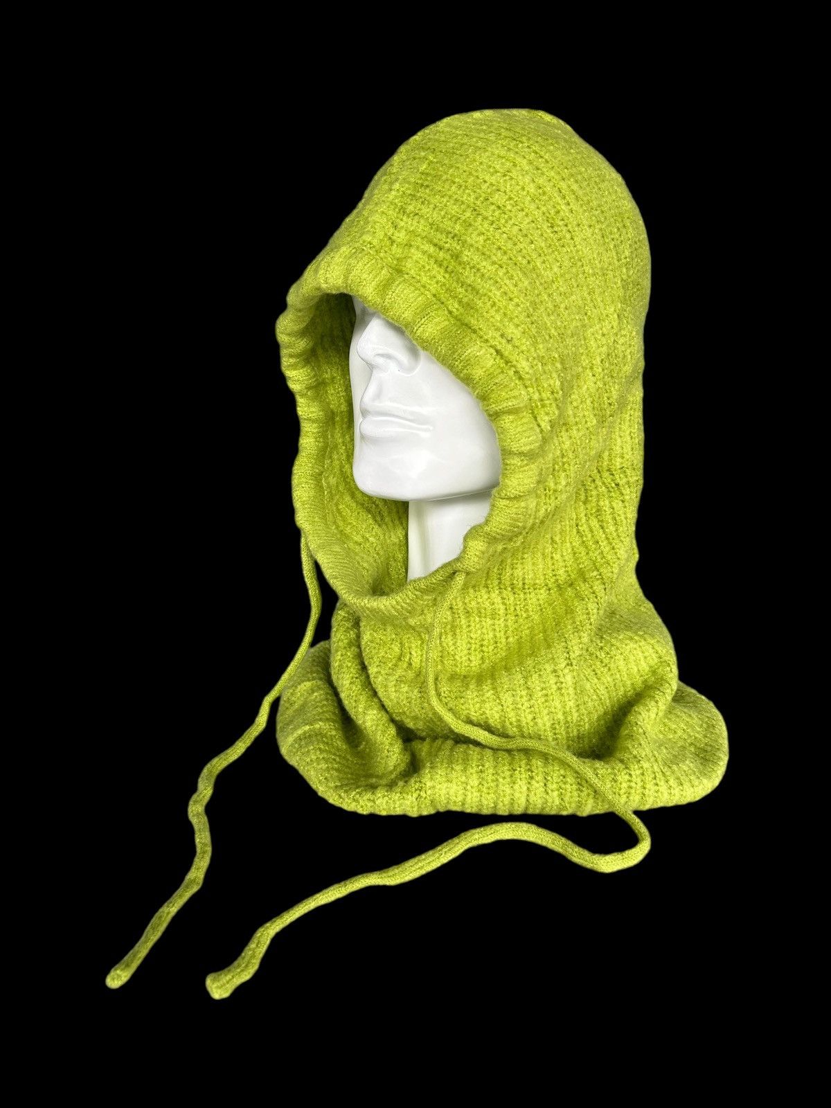 Japanese Brand × Kapital × Vintage Balaclava Masked Knitted Japanese Style Big Beanie Rare☠️ Size ONE SIZE - 2 Thumbnail