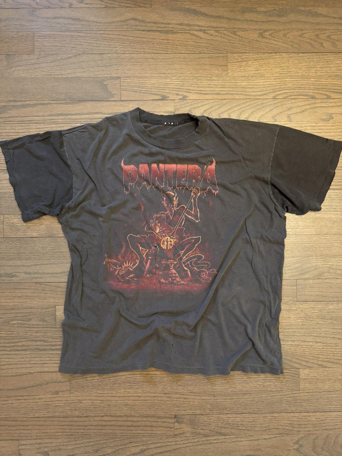 Band Tees Vintage Pantera Devil T-Shirt Size US L / EU 52-54 / 3 - 1 Thumbnail