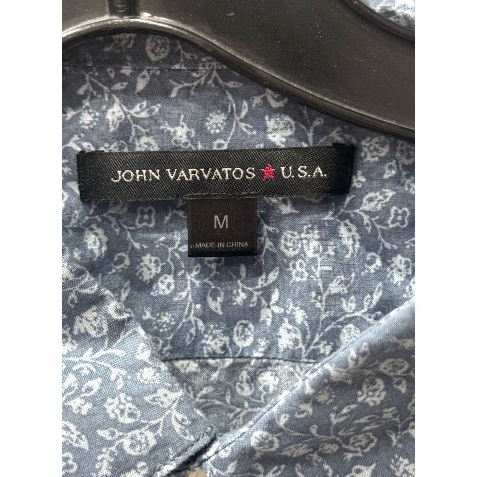 John Varvatos John Varvatos Floral LONG SLEEVE SHIRT Medium M Multicolor Mens Size US M / EU 48-50 / 2 - 5 Thumbnail