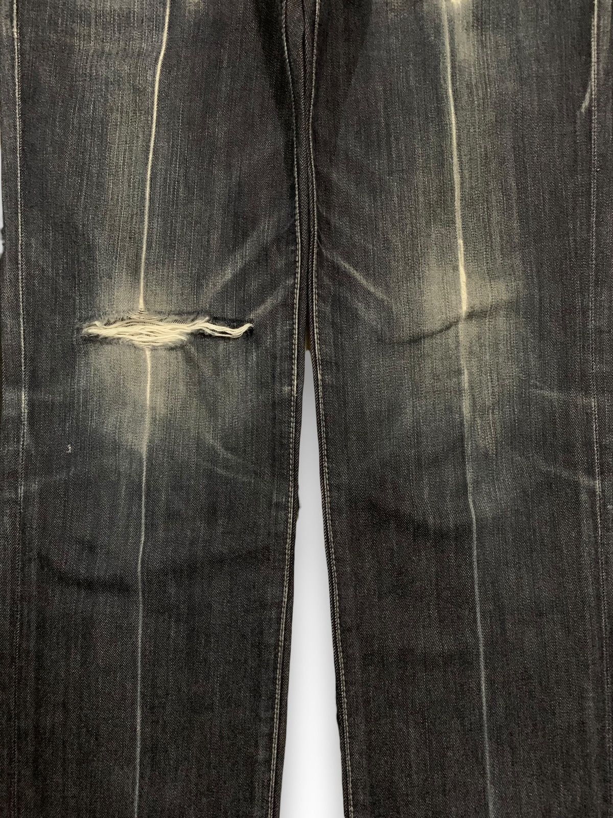 JOSEPH HOMME Vintage Joseph Homme Japan Dark Blue Washed Distressed Jeans Size US 30 / EU 46 - 4 Thumbnail