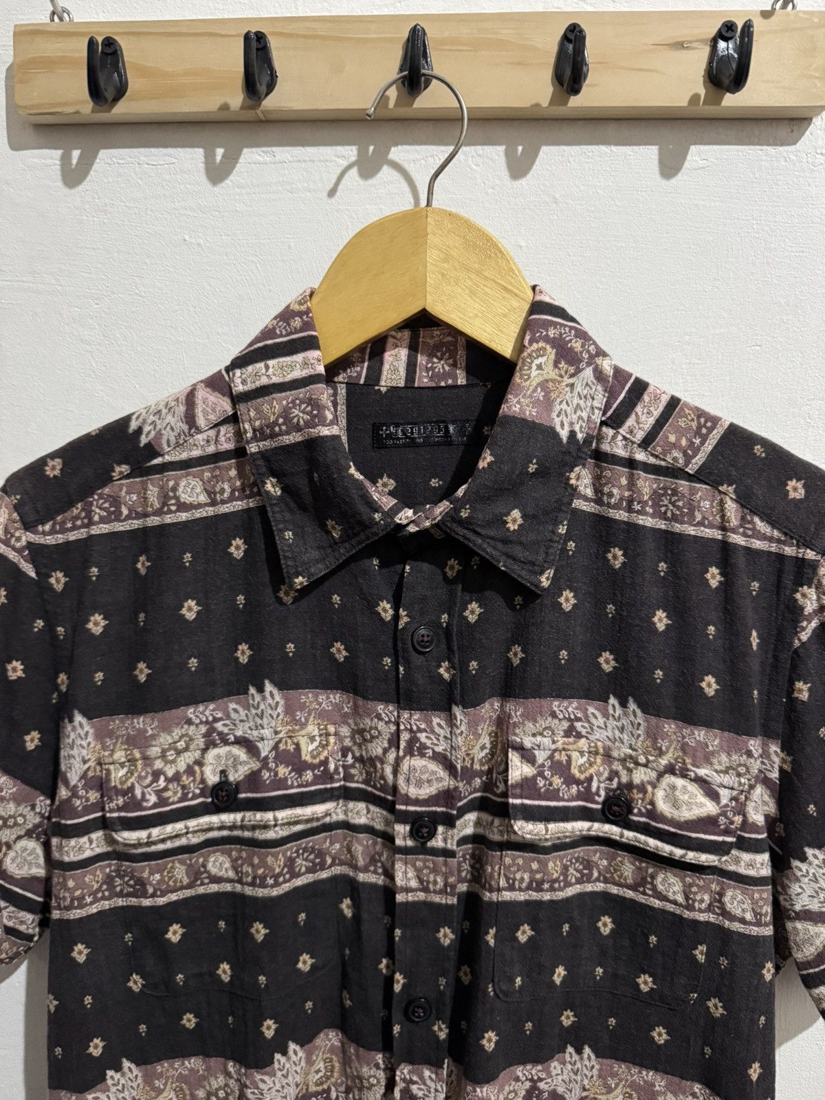 291295=Homme 291295=HOMME ETHNIC BUTTON SHIRT Size US M / EU 48-50 / 2 - 3 Thumbnail