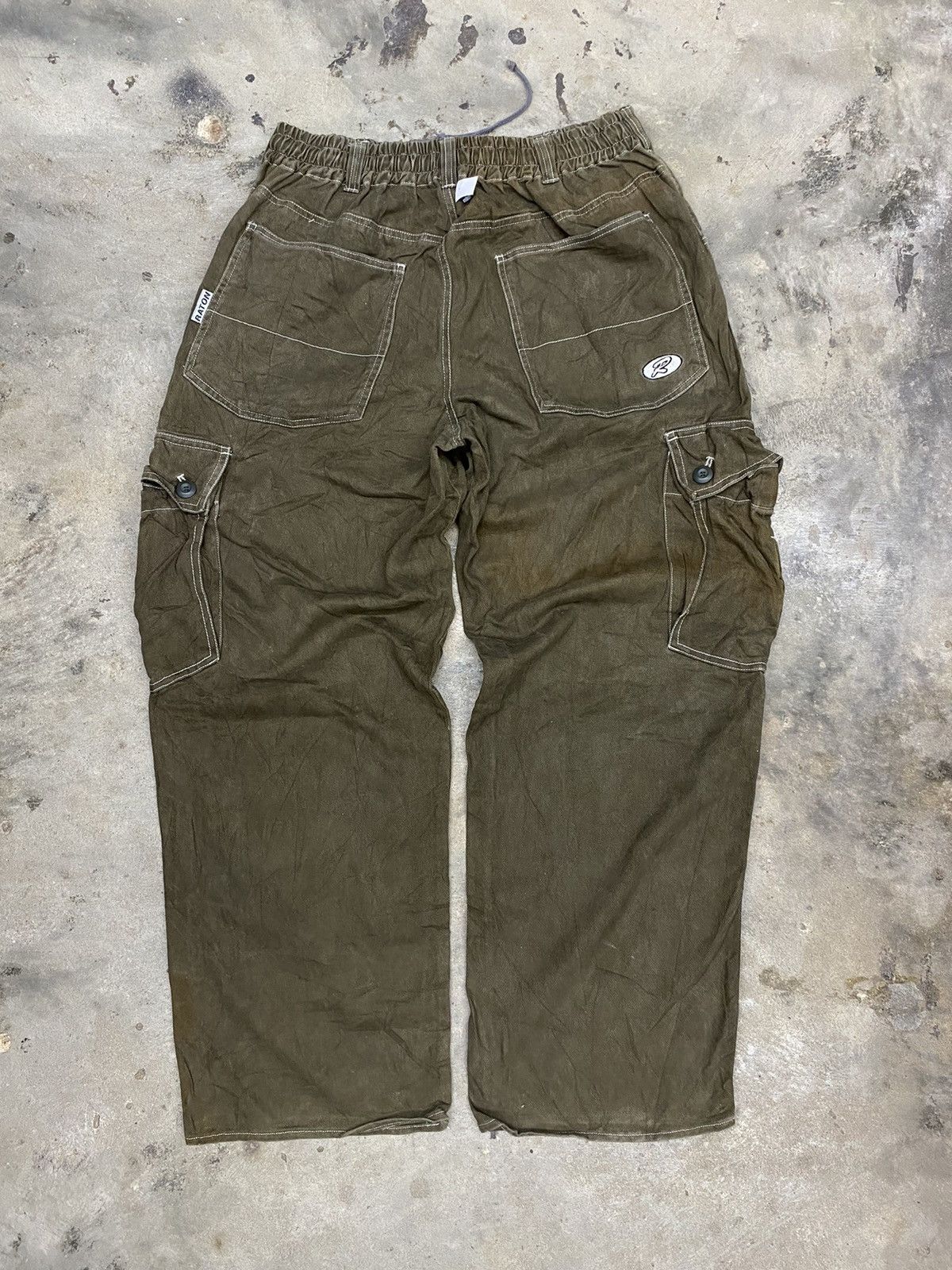 Vintage vintage y2k raton cargo baggy skate style Size US 30 / EU 46 - 1 Thumbnail