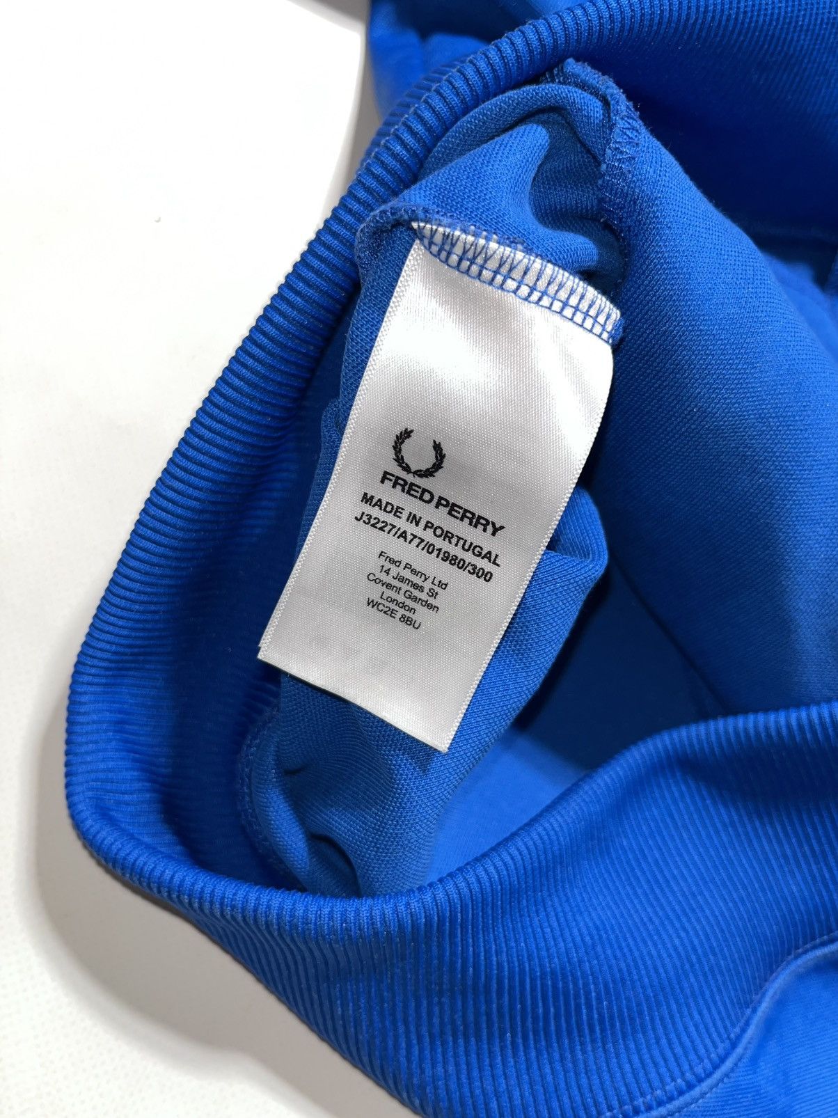 Fred Perry Vintage Fred Perry Blue Zipper/ Tracksuit Top Size L Size US L / EU 52-54 / 3 - 20 Thumbnail