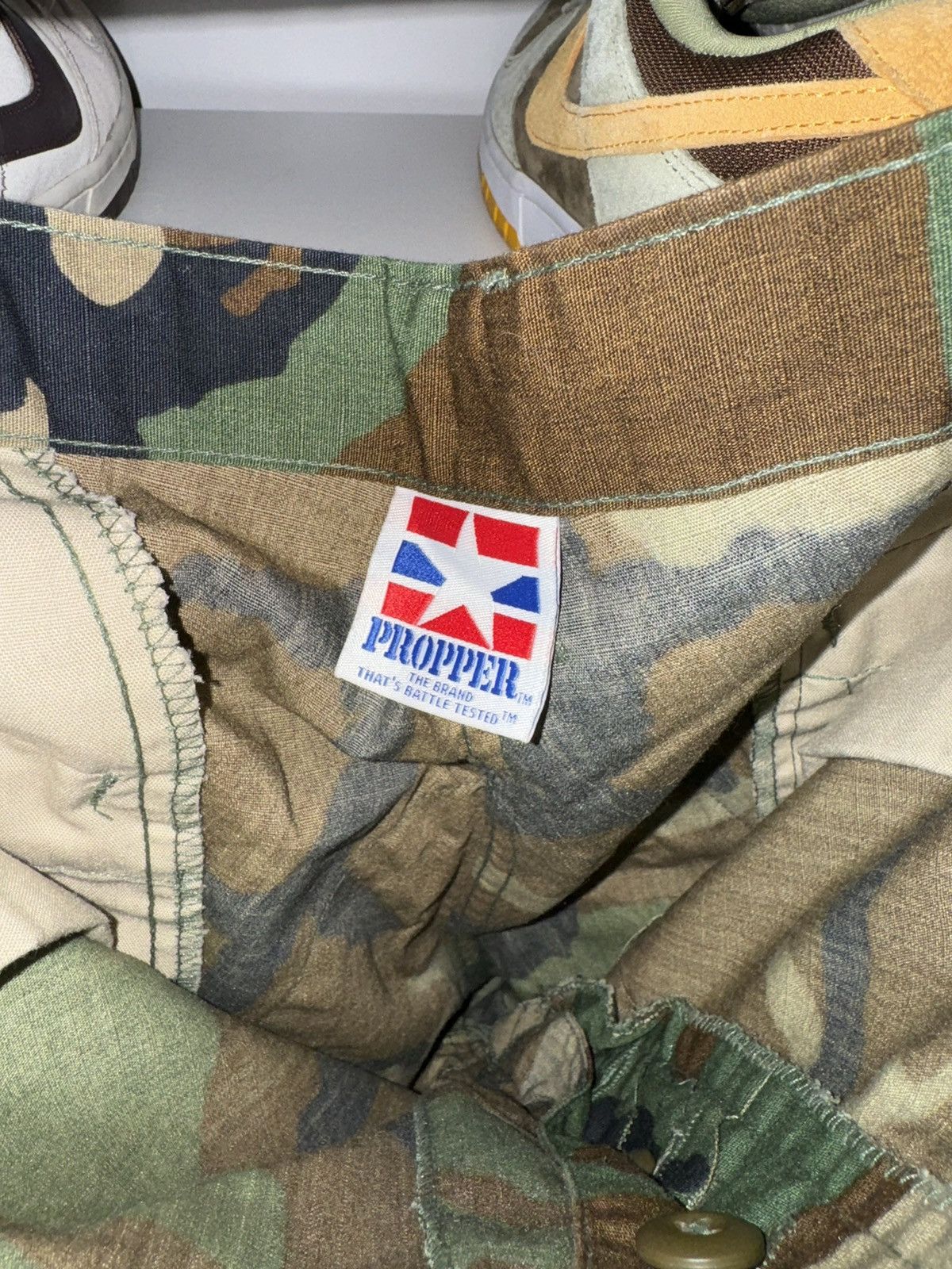 Propper Camo Cargo Pants Size US 35 - 3 Thumbnail