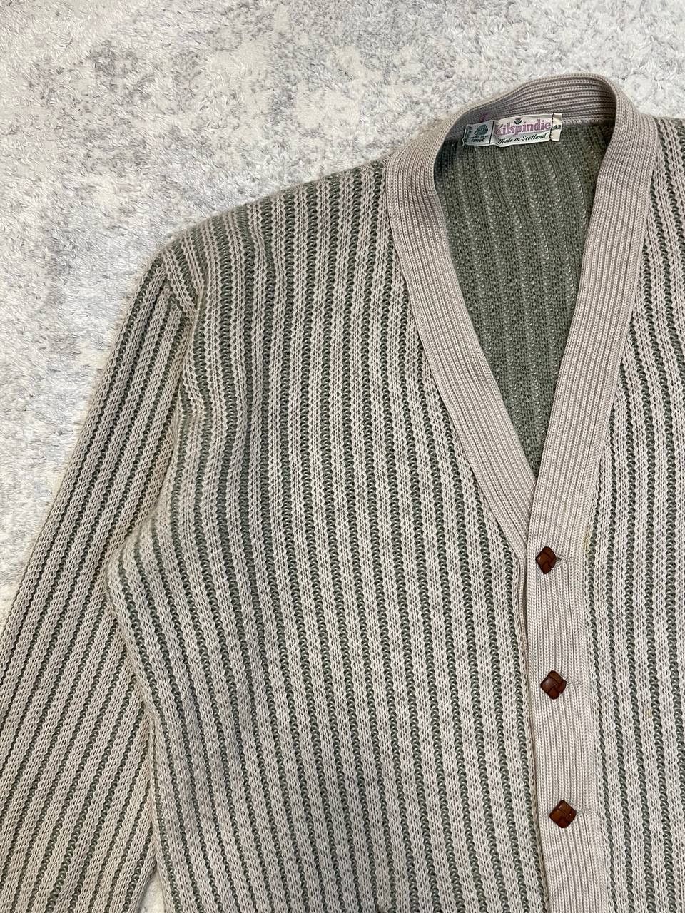 Other Vintage Kilspindie Knitted Cardigan Scotland Wool Size L / US 10 / IT 46 - 7 Thumbnail