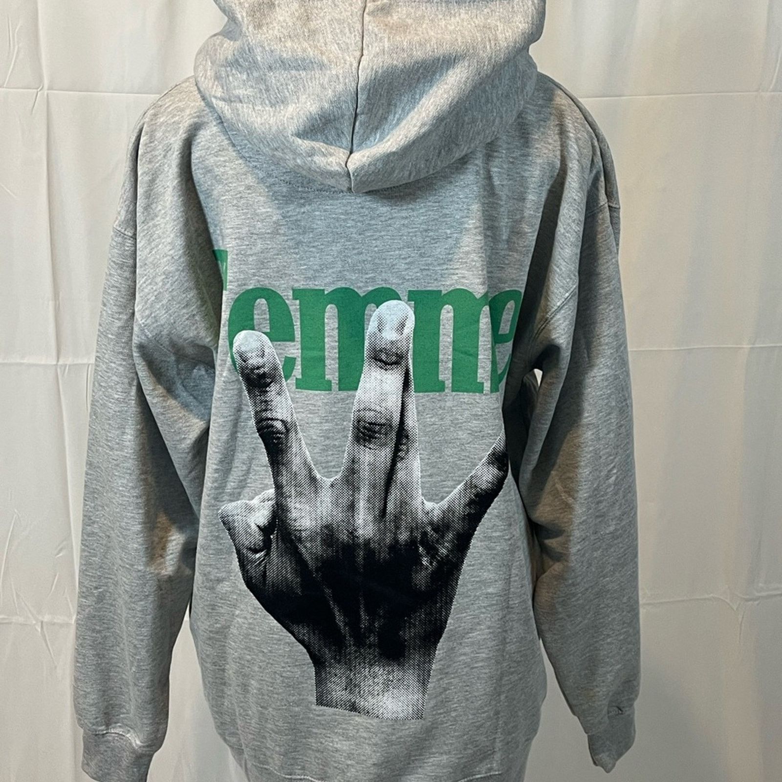 Homme + Femme La Grey and Green Homme Femme Hoodie Men’s XL NWT Size US XL / EU 56 / 4 - 5 Thumbnail