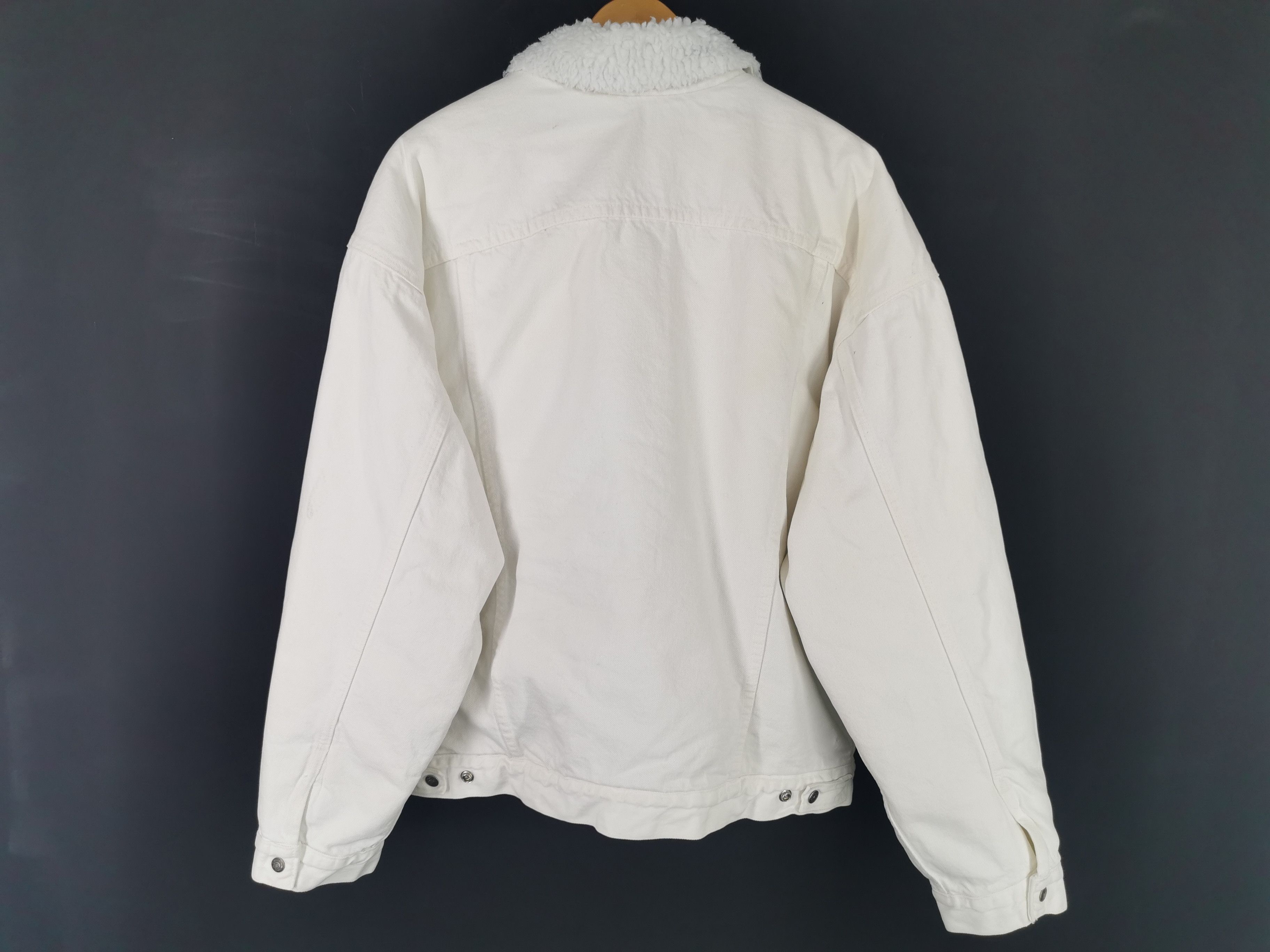 Levi's Vintage 90s Levis Sherpa Denim Jacket Made In USA Size XL Size US XL / EU 56 / 4 - 3 Thumbnail
