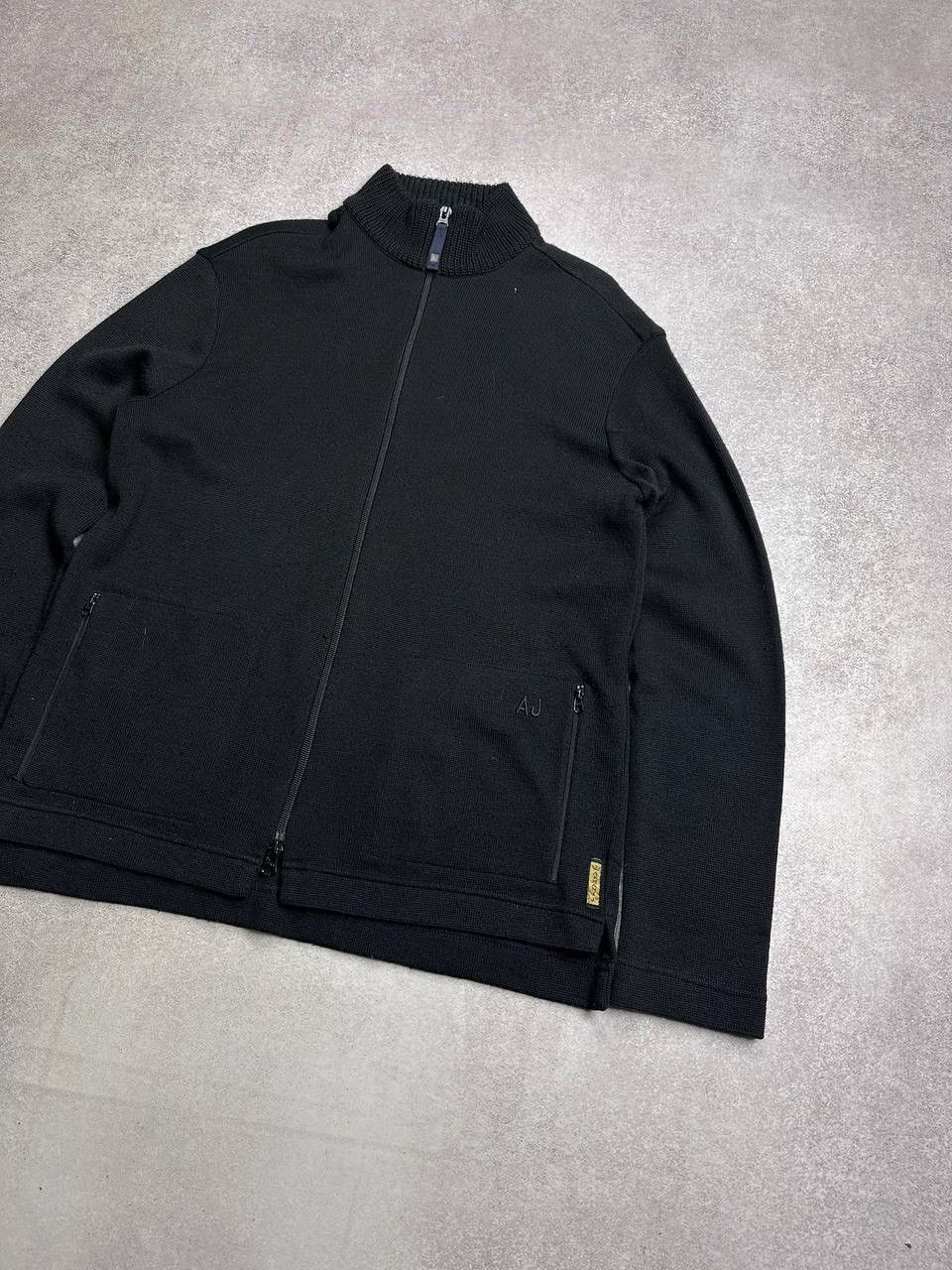 Armani Vintage Armani AJ Knit Zip Sweater Rare L Size US L / EU 52-54 / 3 - 3 Thumbnail