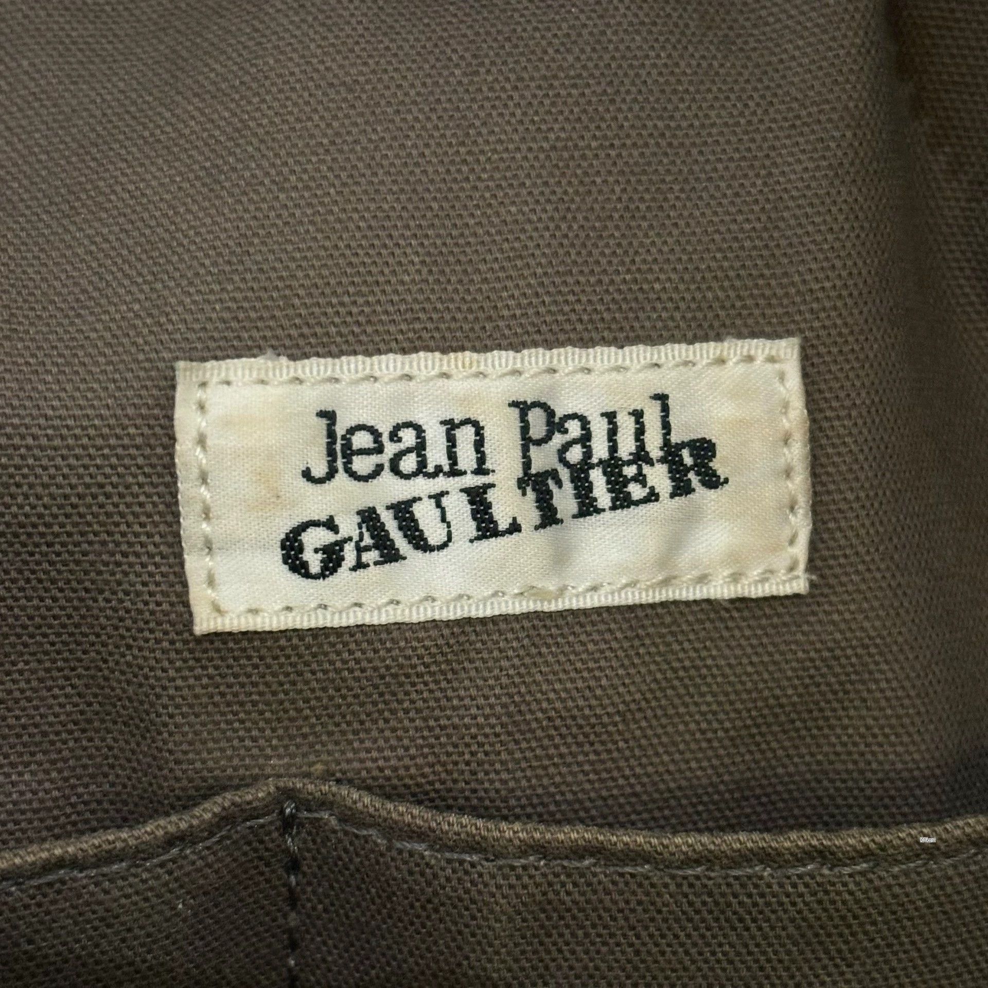Jean Paul Gaultier Black & White Embroidered Tote Bag Size ONE SIZE - 4 Thumbnail