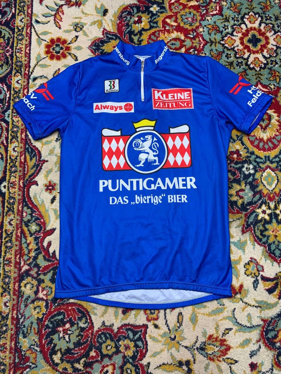 Bicycle Vintage Biemme Cycling Jersey Mens 3XL coca-cola Size US XXL / EU 58 / 5 - 1 Thumbnail