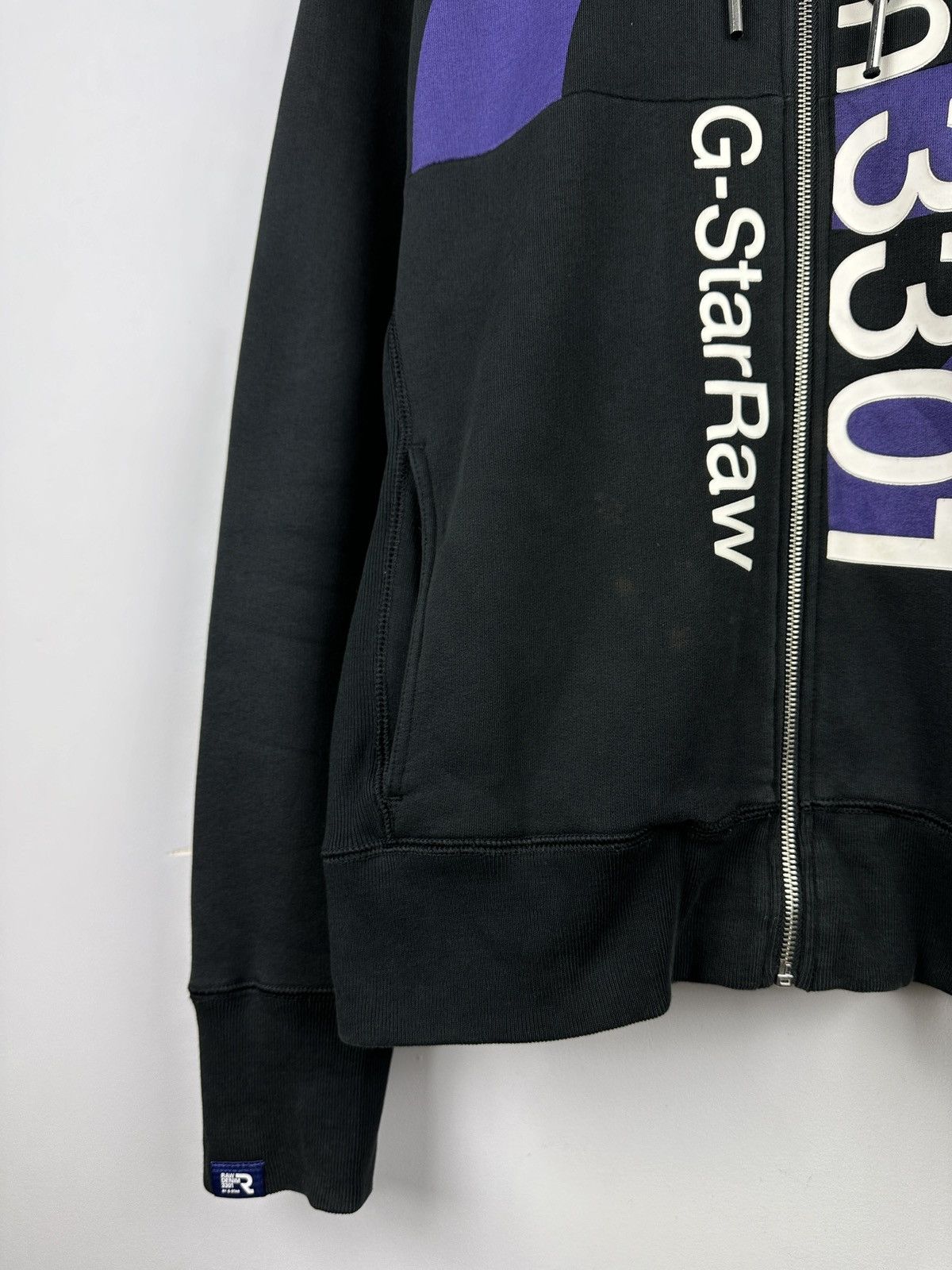 G-Star × Vintage Vintage Y2K G-Star Raw Full Zip Hoodie Size US L / EU 52-54 / 3 - 5 Thumbnail