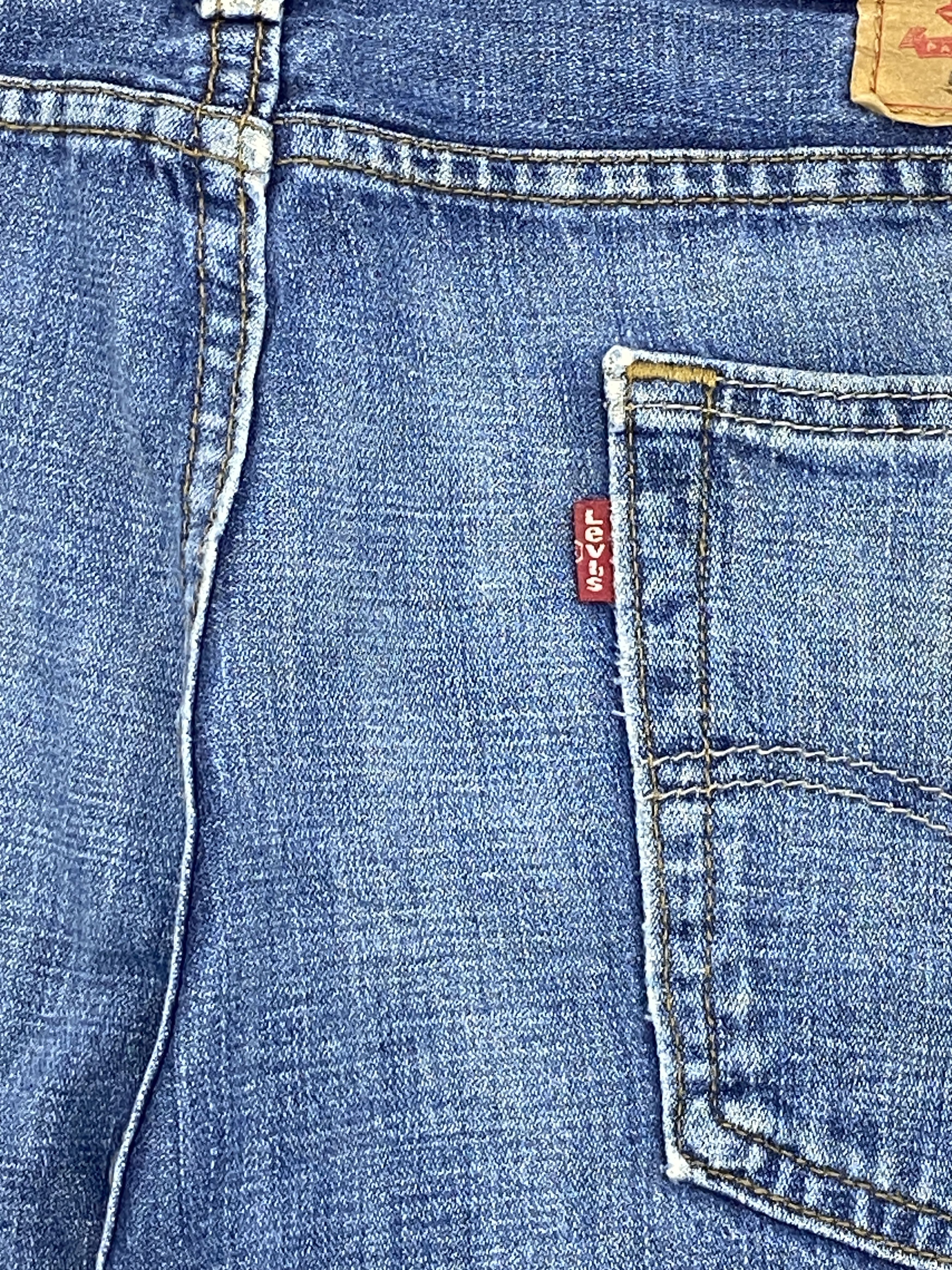 Levi's Faded Blue Vintage Levis 514 Jeans DP2675 Size US 35 - 6 Thumbnail