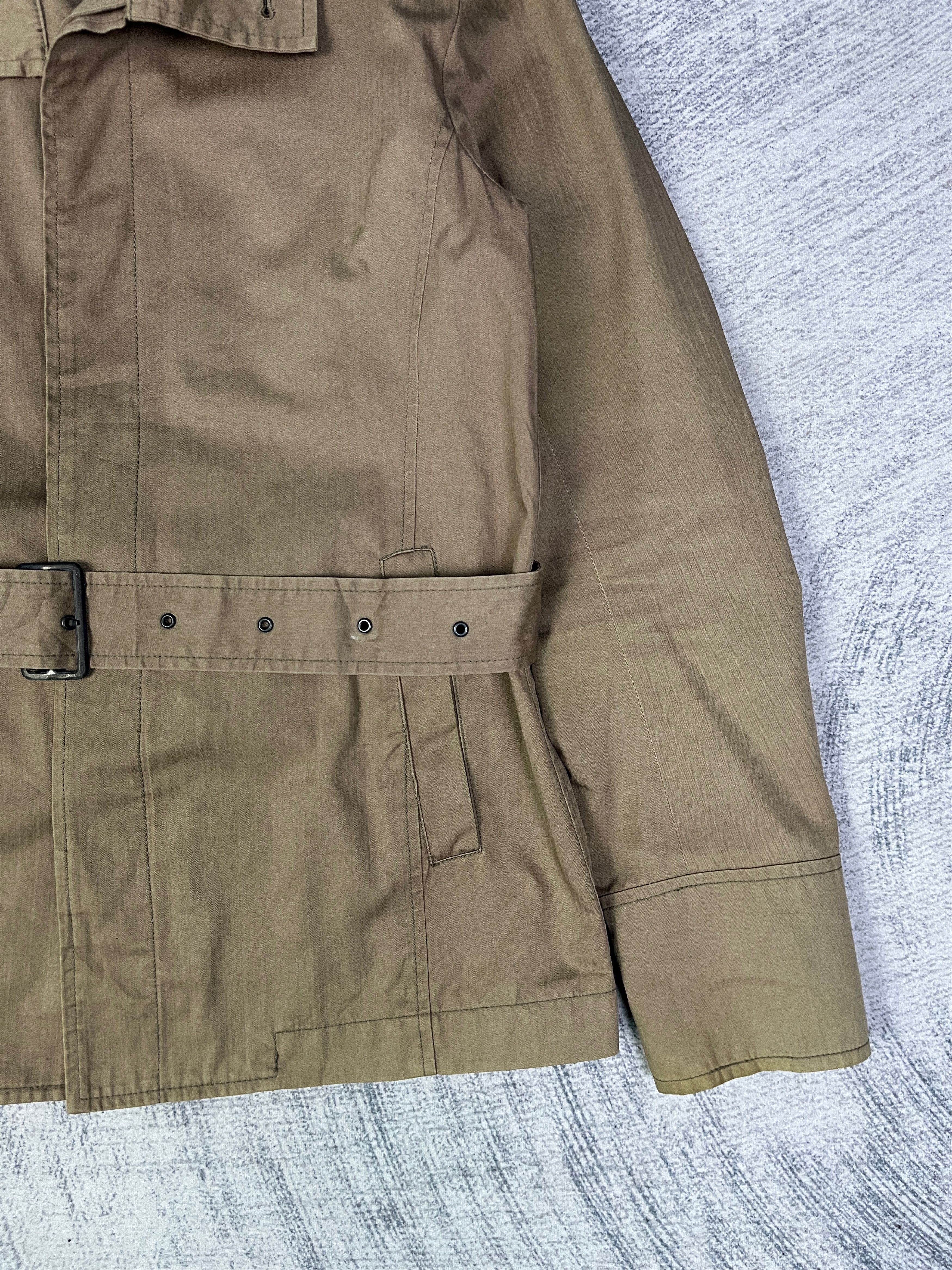 Tete Homme Tete Homme Kazutaka Kato Button Up Short Trench Coat Size US S / EU 44-46 / 1 - 5 Thumbnail