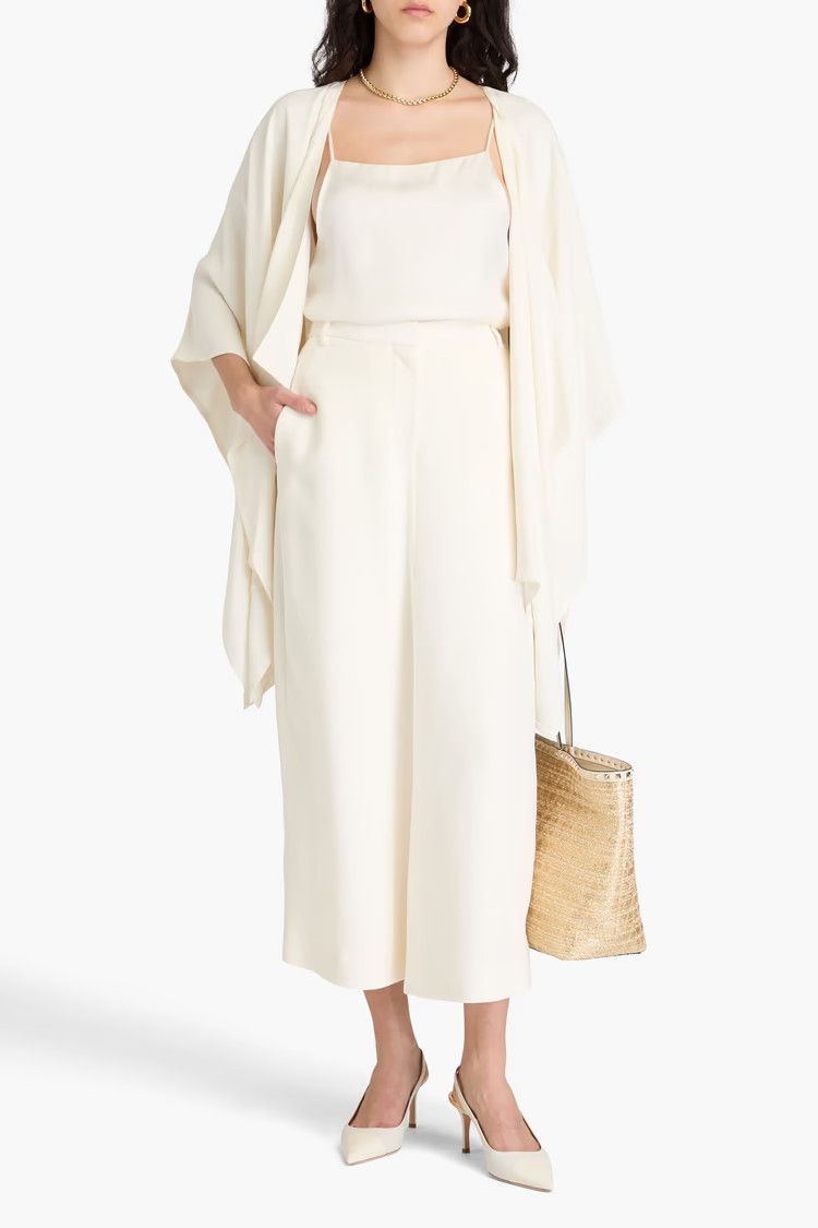 Valentino o1y0326 Casual Pant in White Size 30" / US 8 / IT 44 - 3 Thumbnail