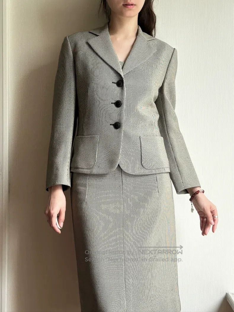 Hermes Classic Blazer Dress Set