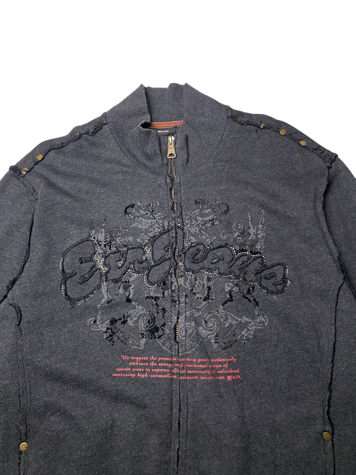 Hysteric Glamour × Japanese Brand 2000's EXR Unfinished Poem Embroidered Jacket Size US L / EU 52-54 / 3 - 2 Thumbnail