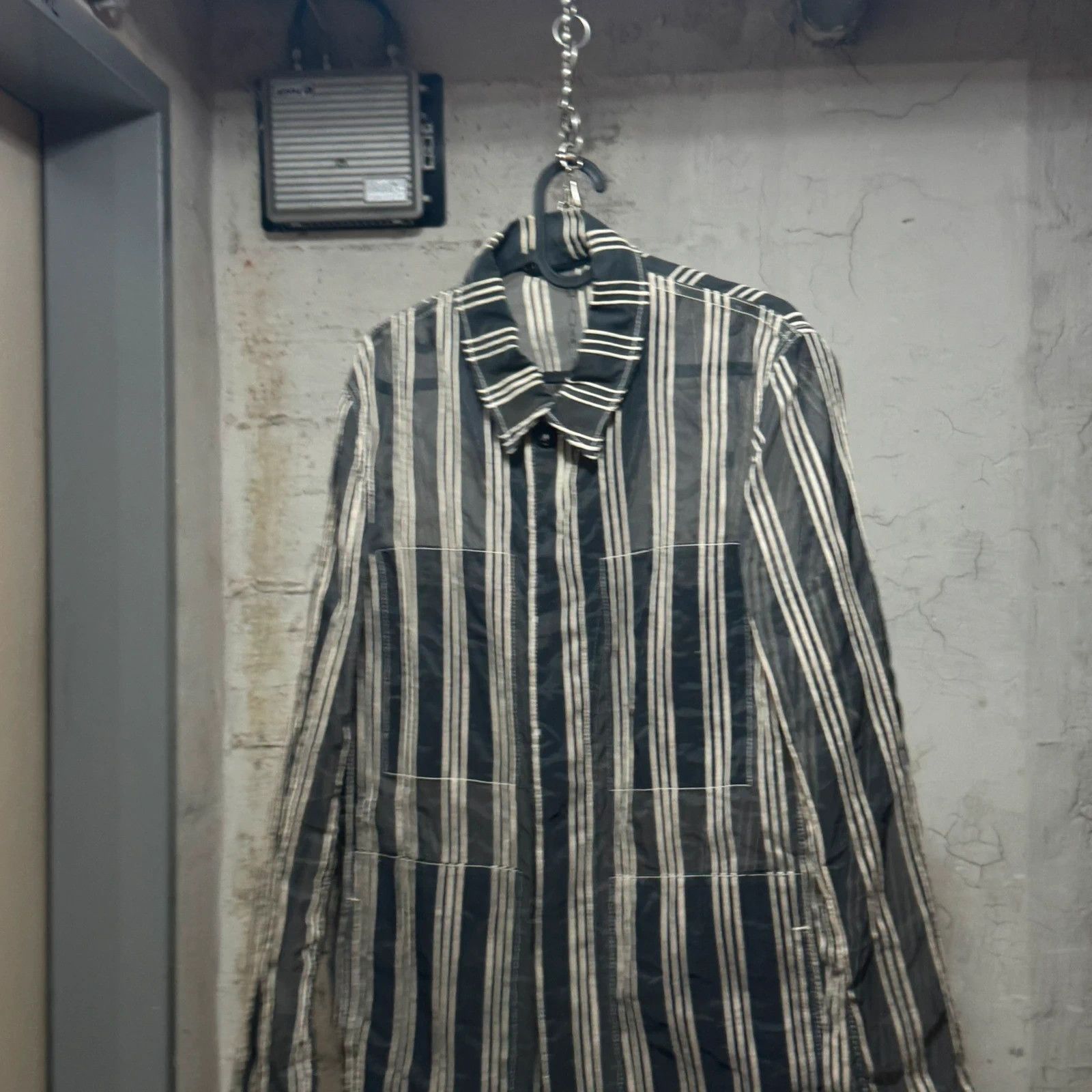 Ann Demeulemeester S/S 2015 Ann Demeulemeester transparent organza jacket Size US L / EU 52-54 / 3 - 6 Thumbnail
