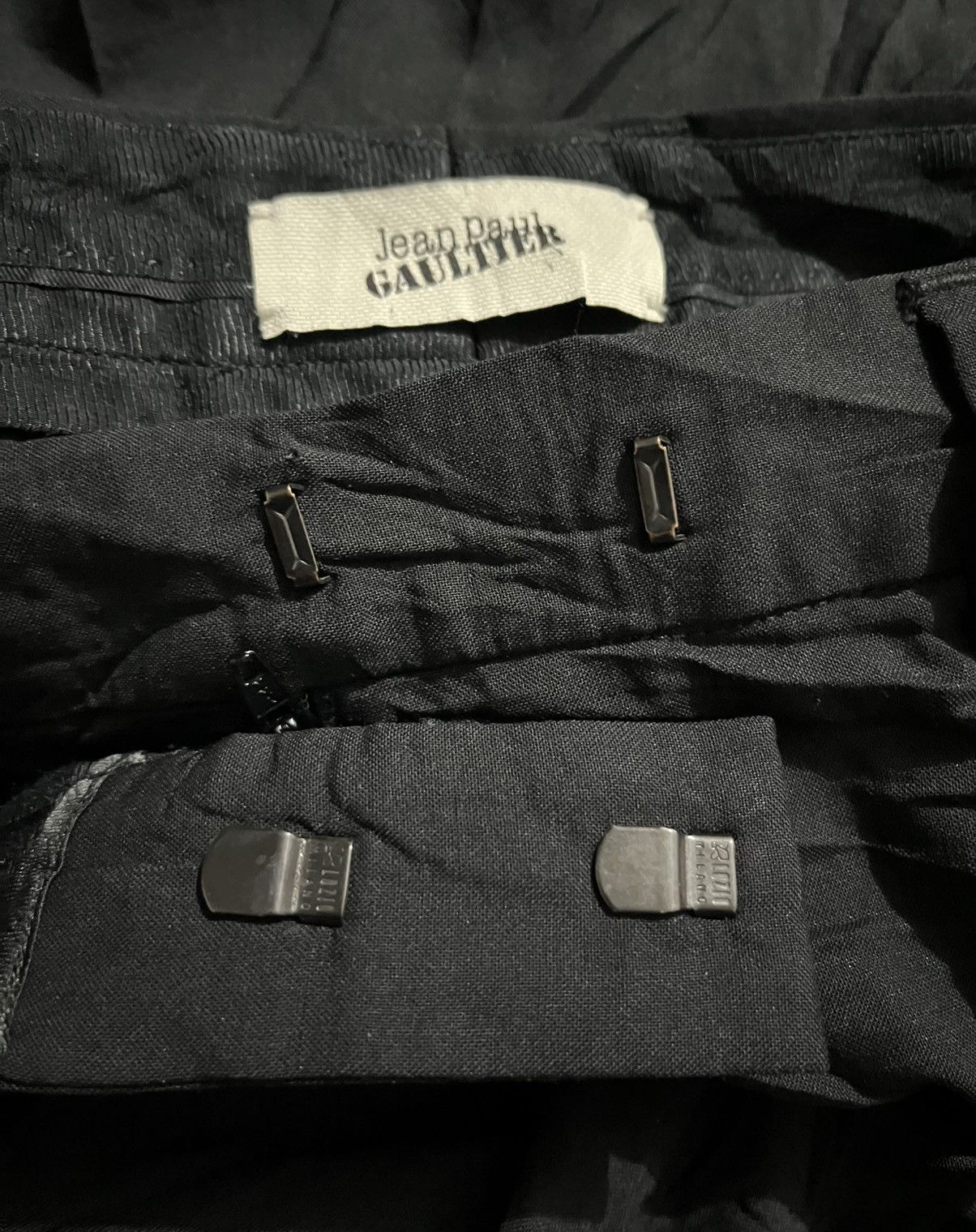 Jean Paul Gaultier Vintage Jean Paul Gaultier Black Pants Size US 28 / EU 44 - 6 Thumbnail
