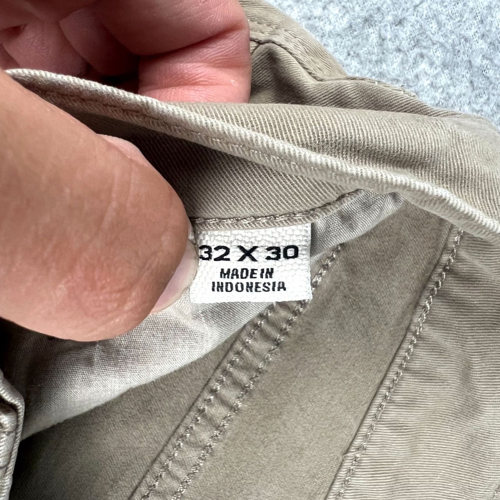 Flint And Tinder Flint & Tinder 365 Pants Slim Fit Chino Mens 32x30 Beige Stretch Size US 32 / EU 48 - 4 Thumbnail