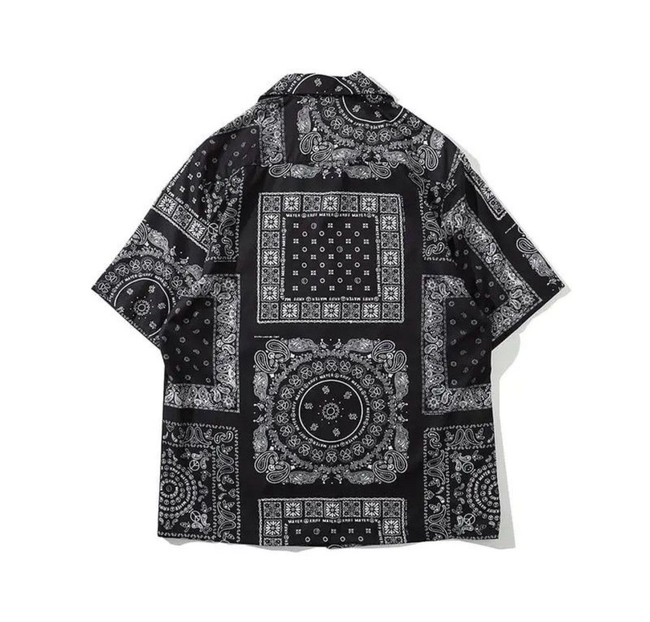 Rap Tees Paisley Bandana Print Short Sleeve Shirt Size US M / EU 48-50 / 2 - 2 Thumbnail