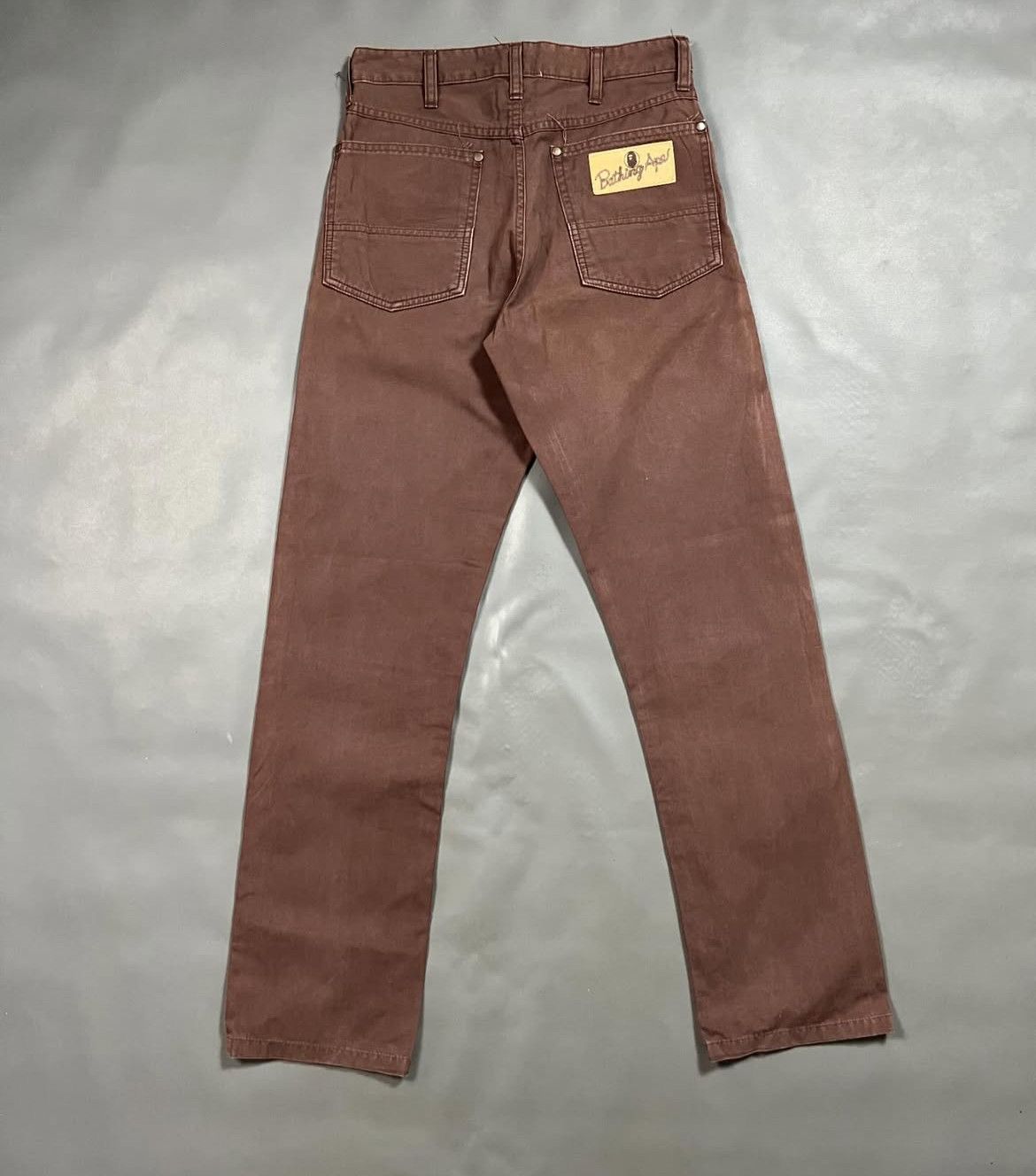 Bape 90s Bape Busy Work Nigo Pants y2k Size US 27 - 2 Thumbnail