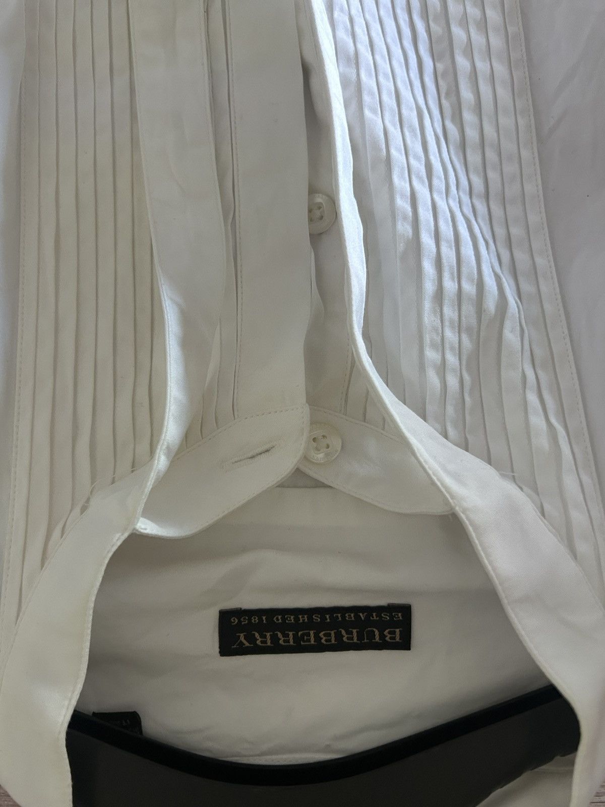 Burberry white cotton lace roundneck NEW 39 ITALY rick owens margiela Size US S / EU 44-46 / 1 - 6 Thumbnail