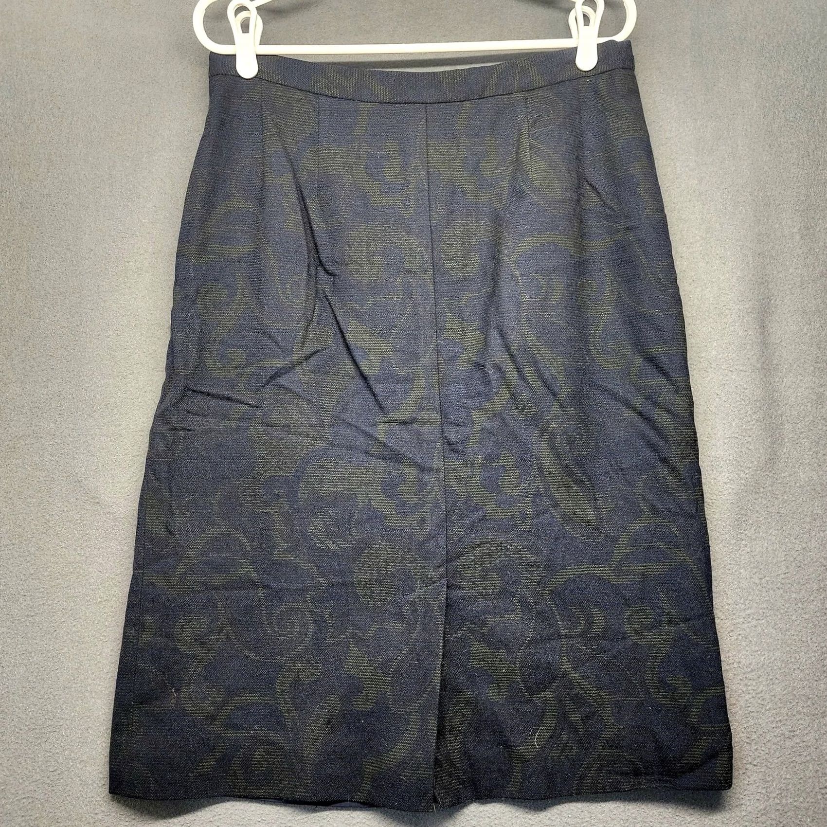 Pendleton Pendleton Skirt Set Womens 8 Blue Green Paisley Lined Wool Blend Classic Size 30" / US 8 / IT 44 - 5 Thumbnail