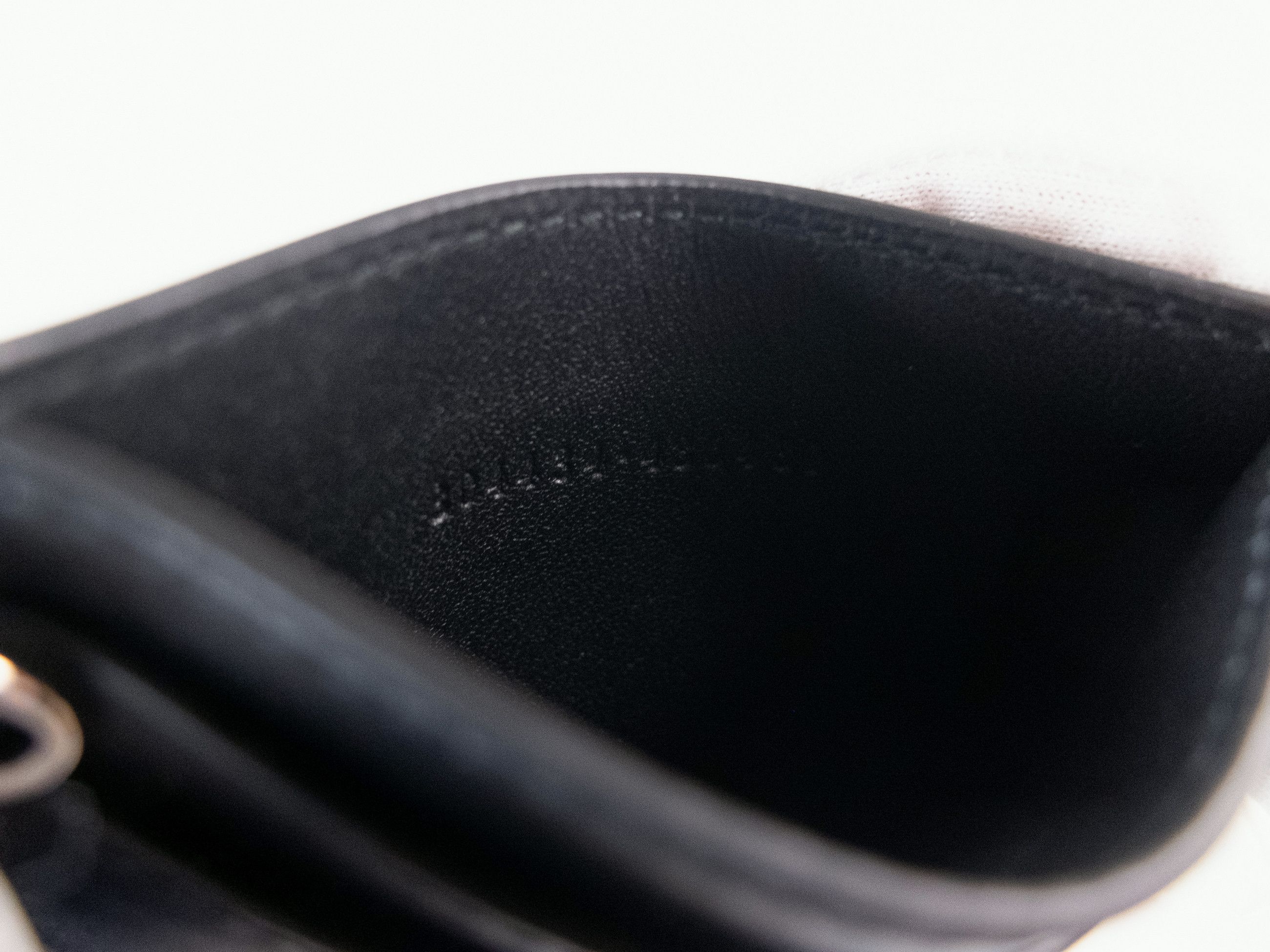 Alexander McQueen ALEXANDER MCQUEEN black T-bar leather card holder with chain Size ONE SIZE - 7 Thumbnail