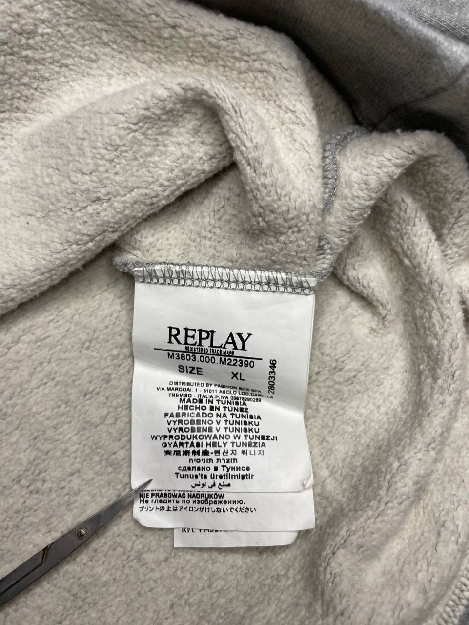 Replay Replay deluxe sweatshirt gray Size US XL / EU 56 / 4 - 4 Thumbnail